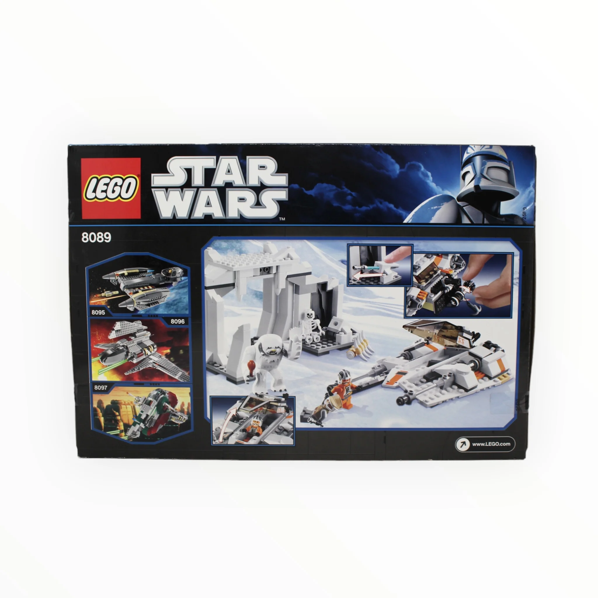Retired Set 8089 Star Wars Hoth Wampa Cave - Image 2