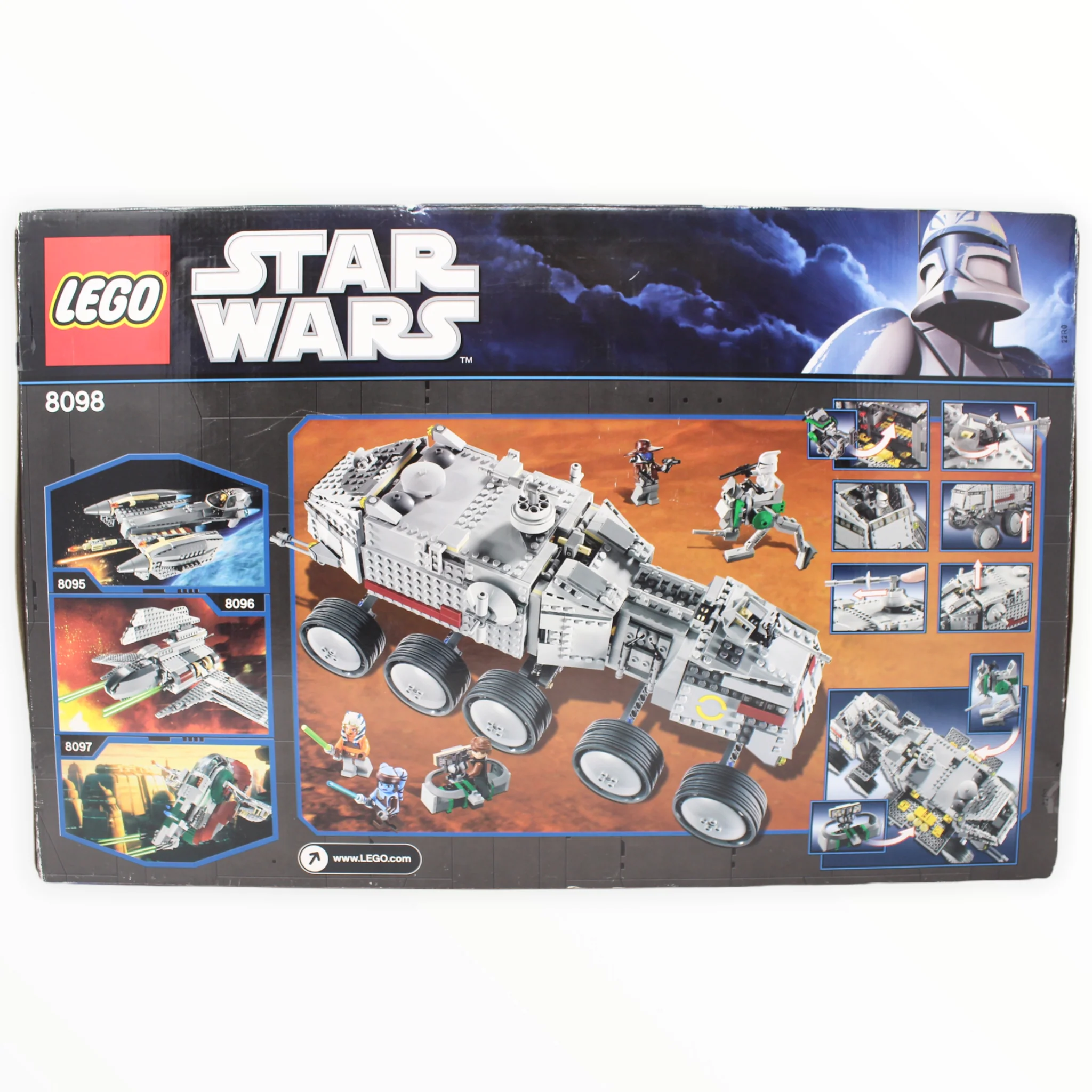 Retired Set 8098 Star Wars Clone Turbo Tank - Image 2