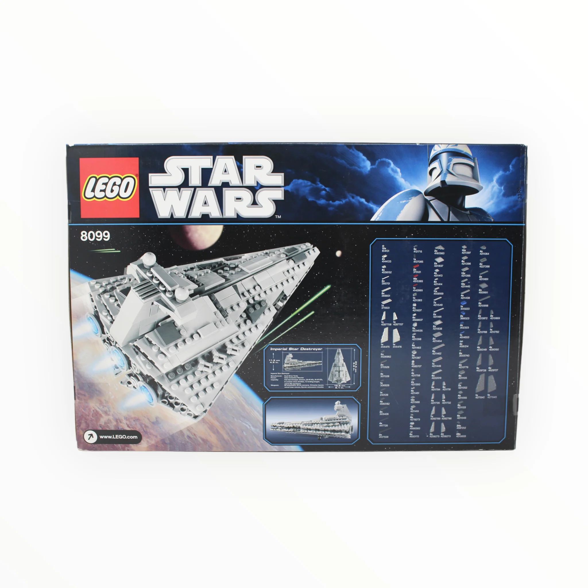 Retired Set 8099 Star Wars Midi-scale Imperial Star Destroyer - Image 2