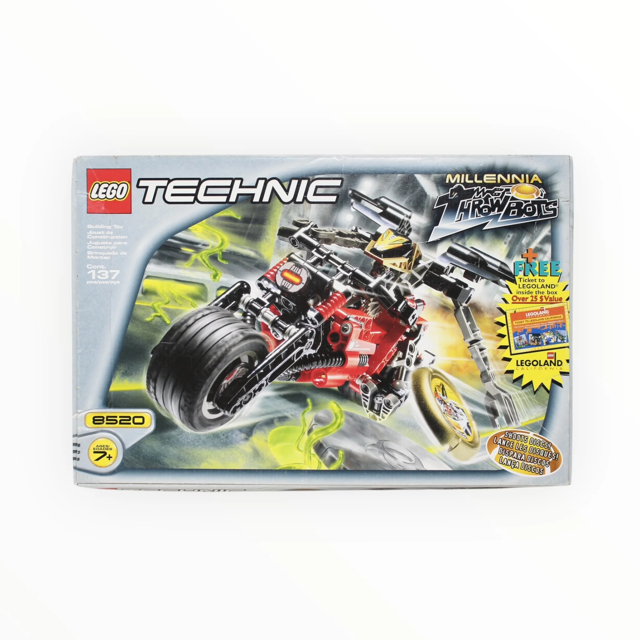 Retired Set 8520 Throwbots Millennia (damaged box) - Image 2