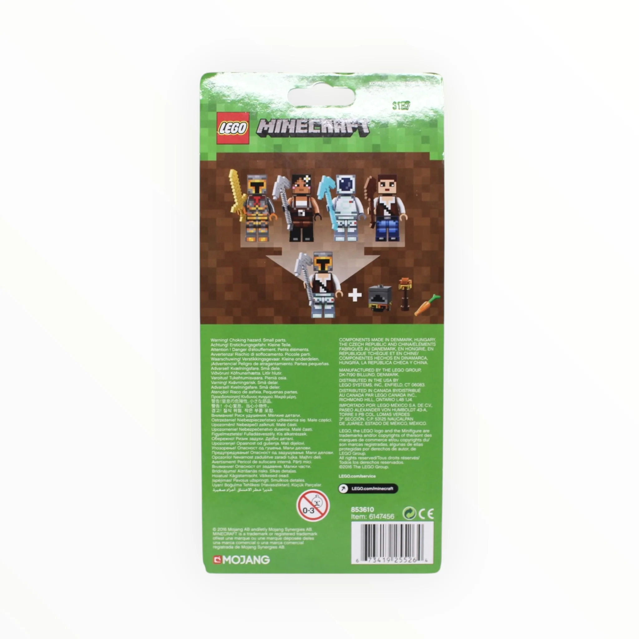 Retired Set 853610 Minecraft Skin Blister Pack 2 (2016) - Image 2