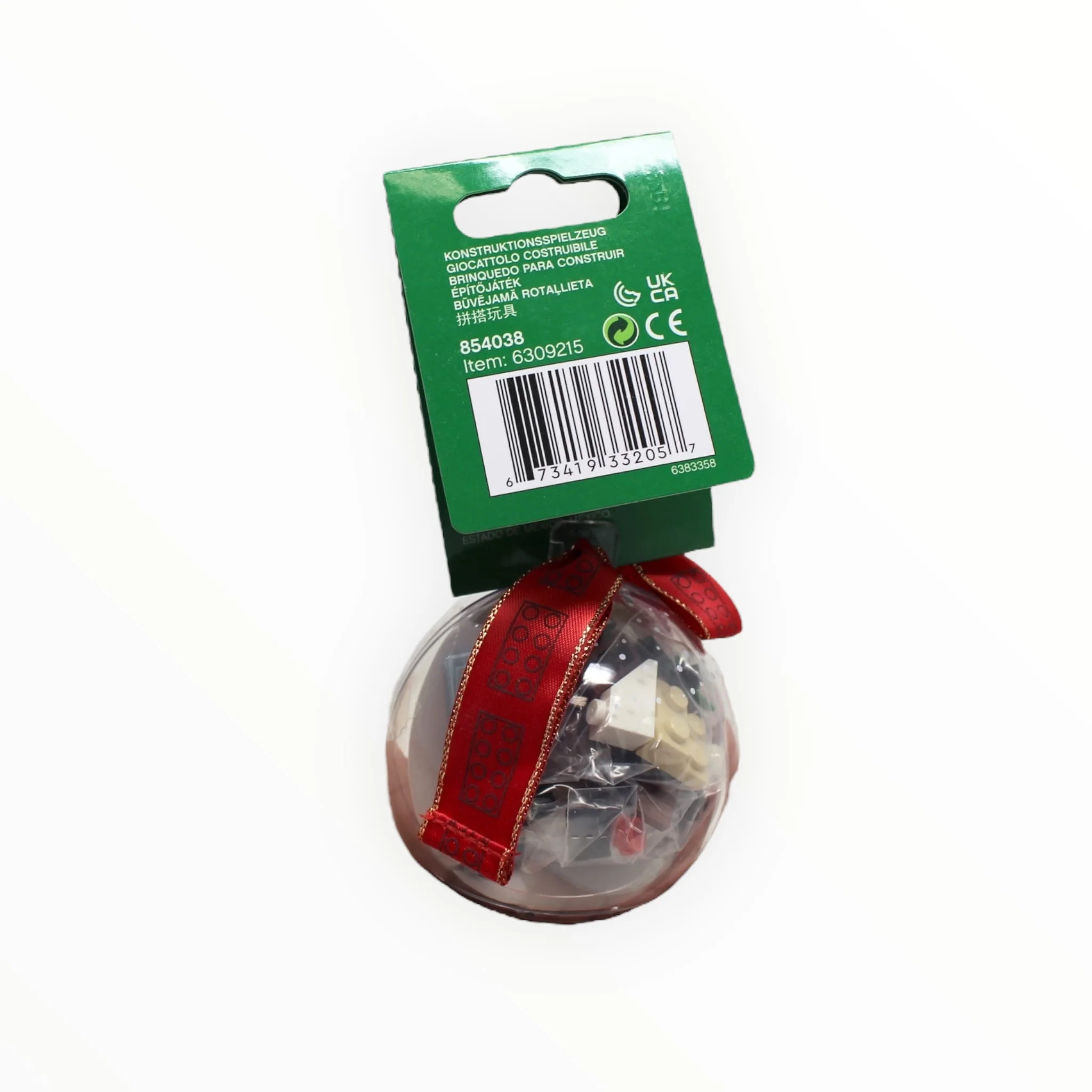 Retired Set 854038 LEGO Reindeer Ornament - Image 2