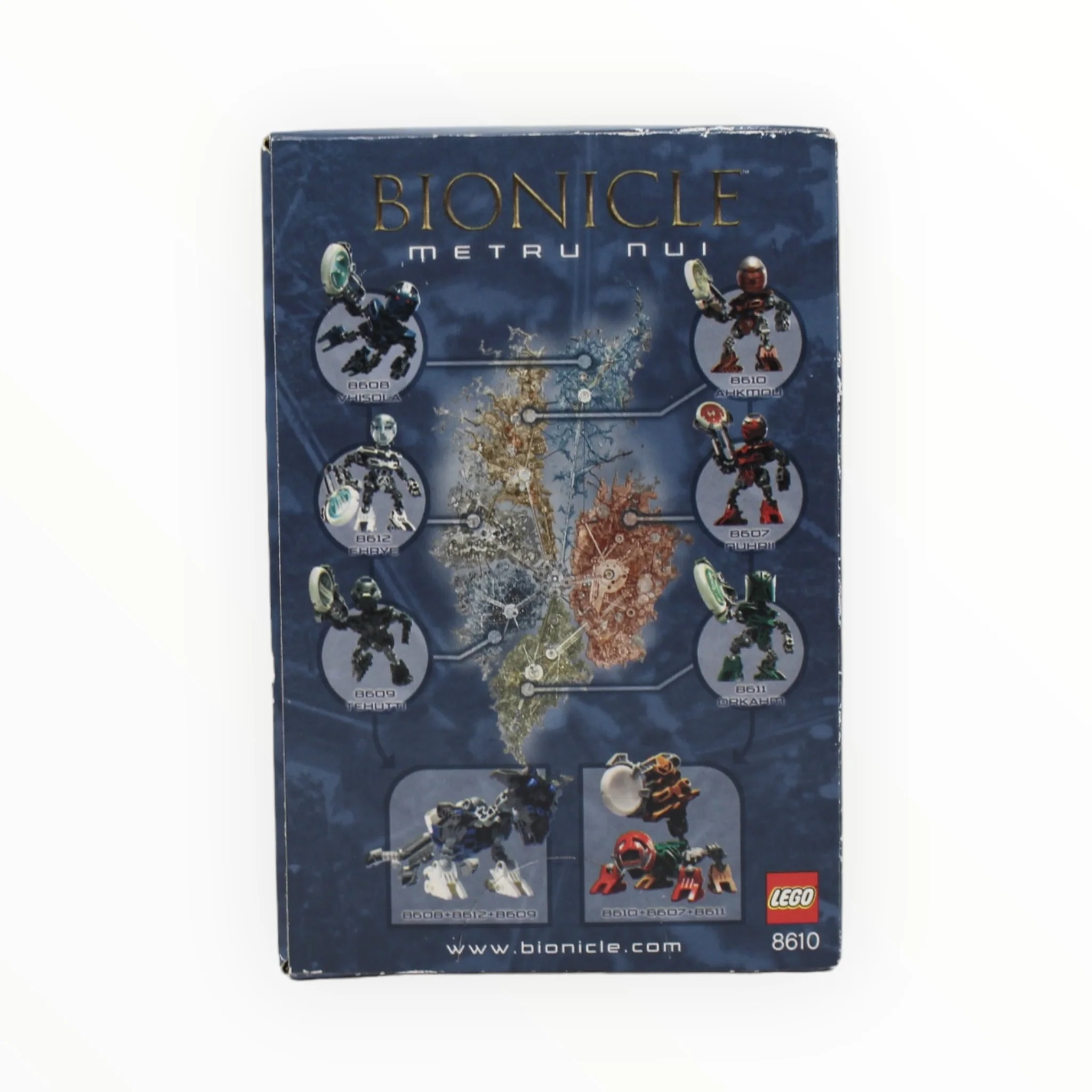 Retired Set 8610 Bionicle Ahkmou - Image 2