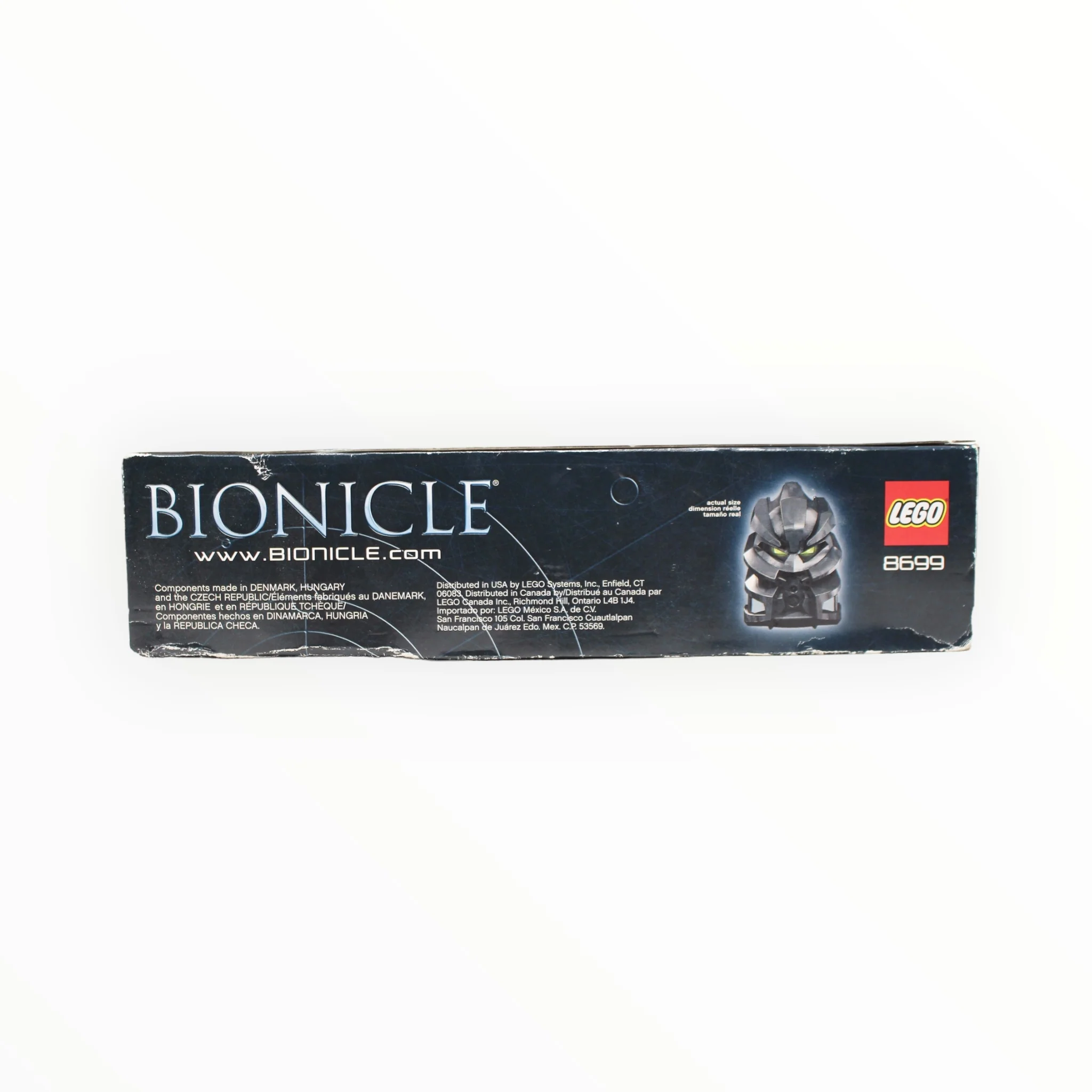 Retired Set 8699 Bionicle Takanuva (damaged box) - Image 3