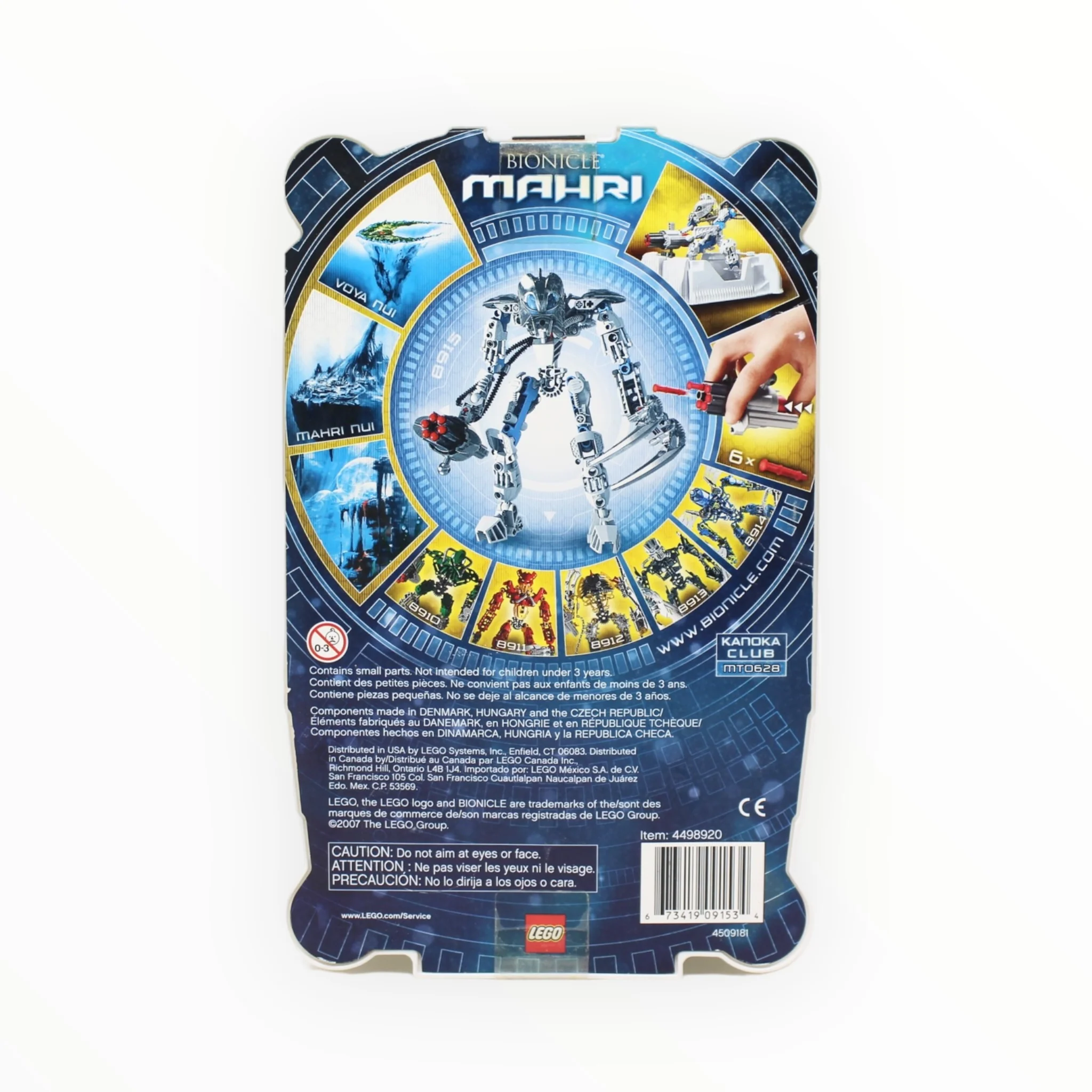 Certified Used Set 8915 Bionicle Toa Matoro (open outer box, sealed inner box) - Image 2