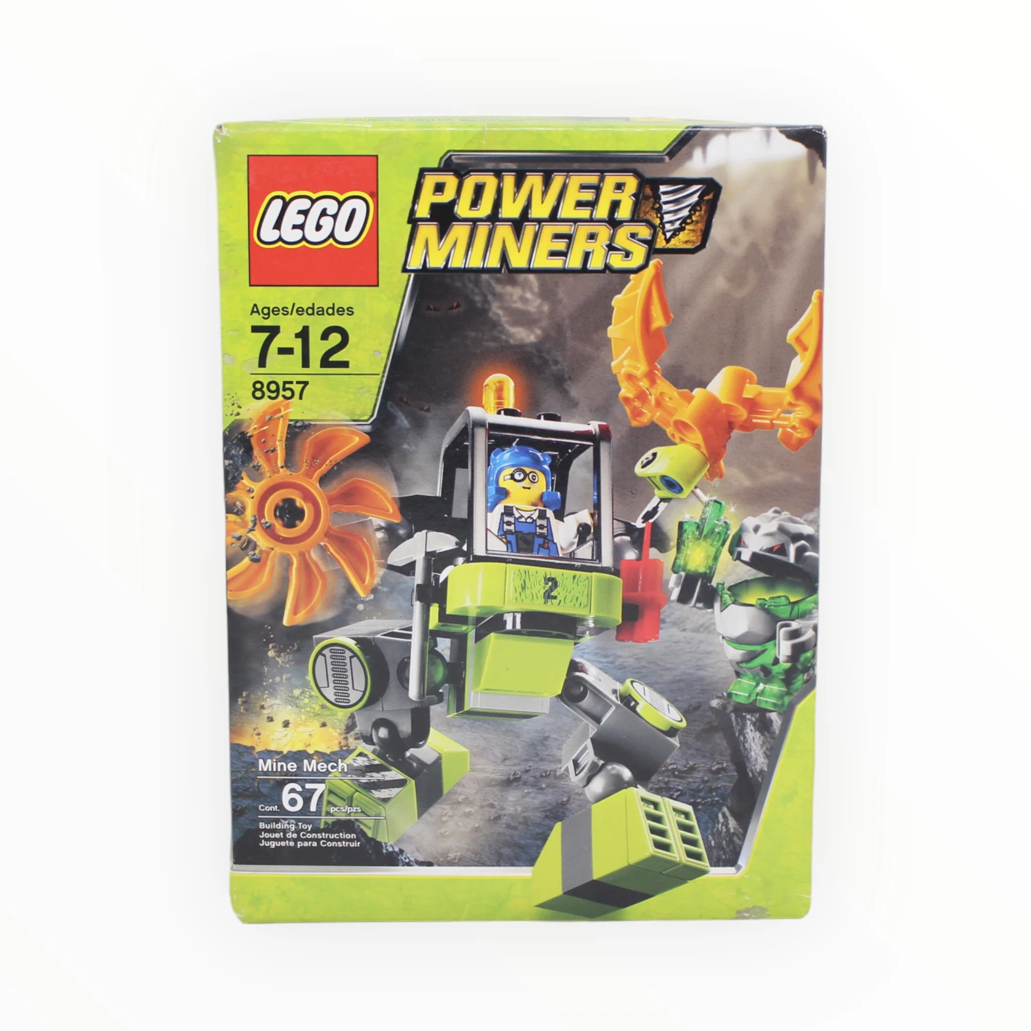 Retired Set 8957 Power Miners Mine Mech