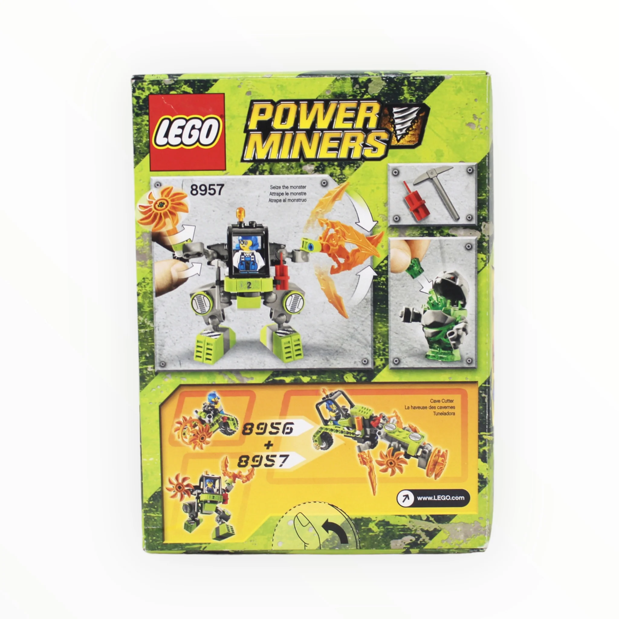 Retired Set 8957 Power Miners Mine Mech - Image 2