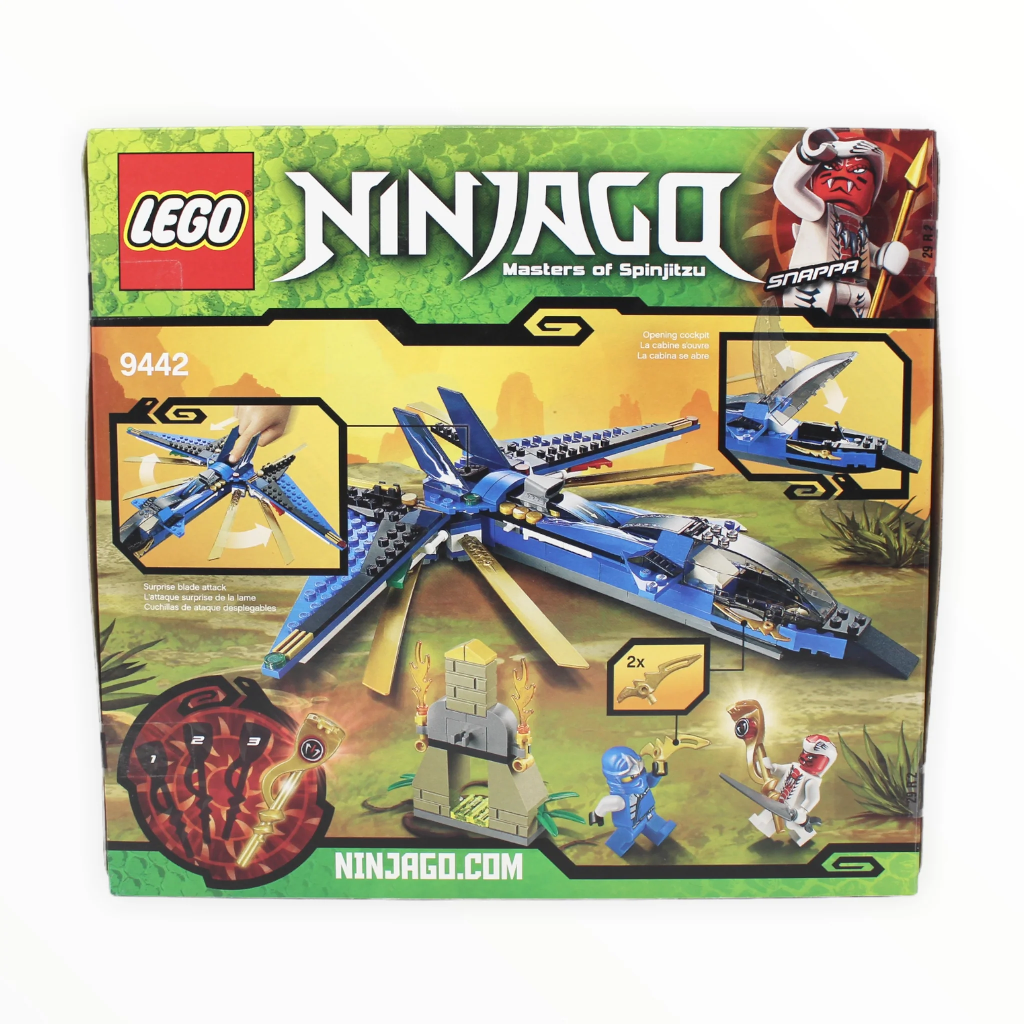 Retired Set 9442 Ninjago Jay’s Storm Fighter - Image 2