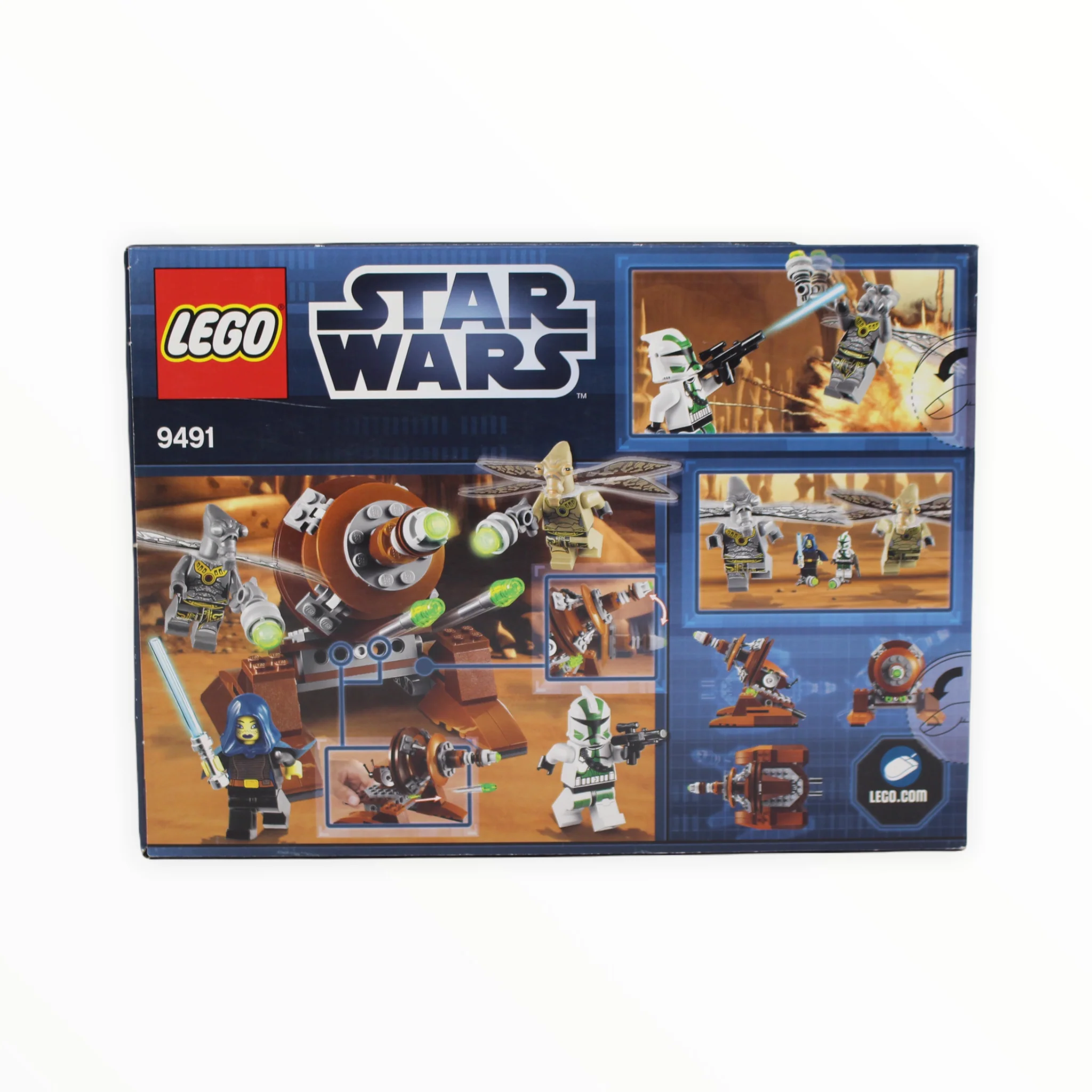 Retired Set 9491 Star Wars Geonosian Cannon - Image 2
