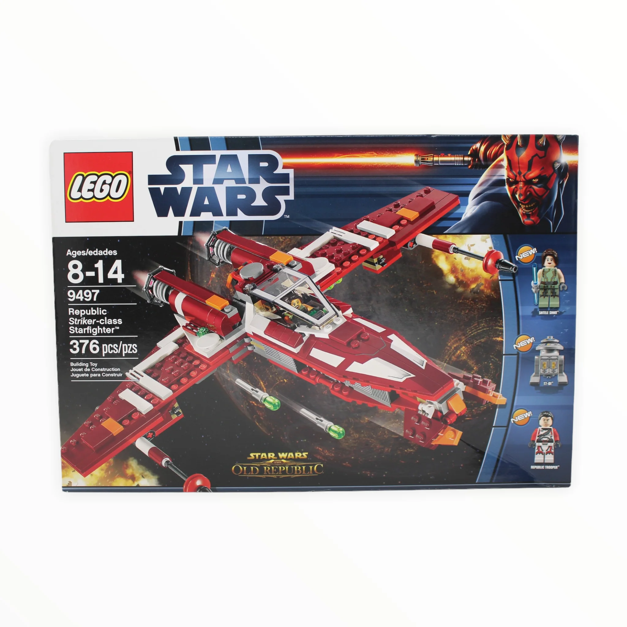 Retired Set 9497 Star Wars Republic Striker-class Starfighter