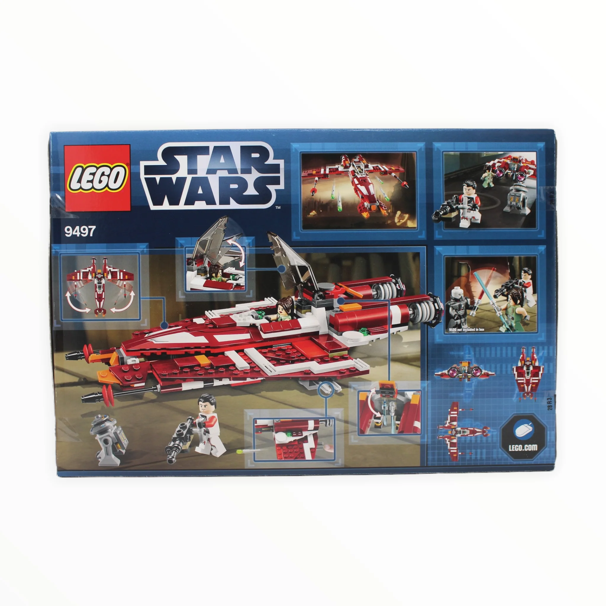 Retired Set 9497 Star Wars Republic Striker-class Starfighter - Image 2