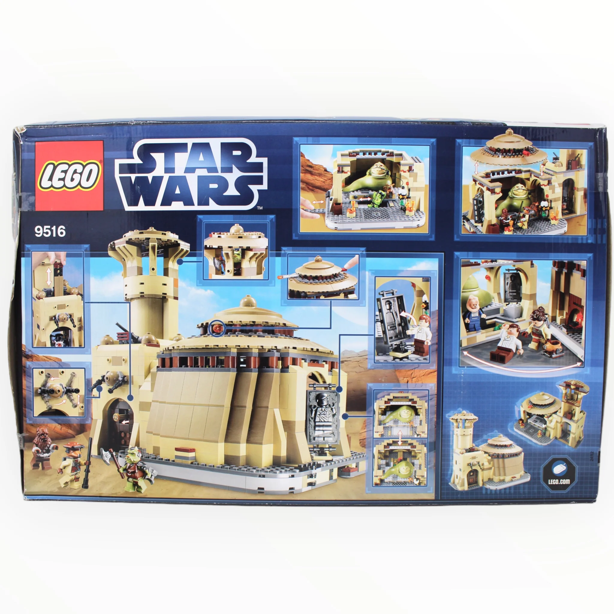 Retired Set 9516 Star Wars Jabba’s Palace (damaged box) - Image 2
