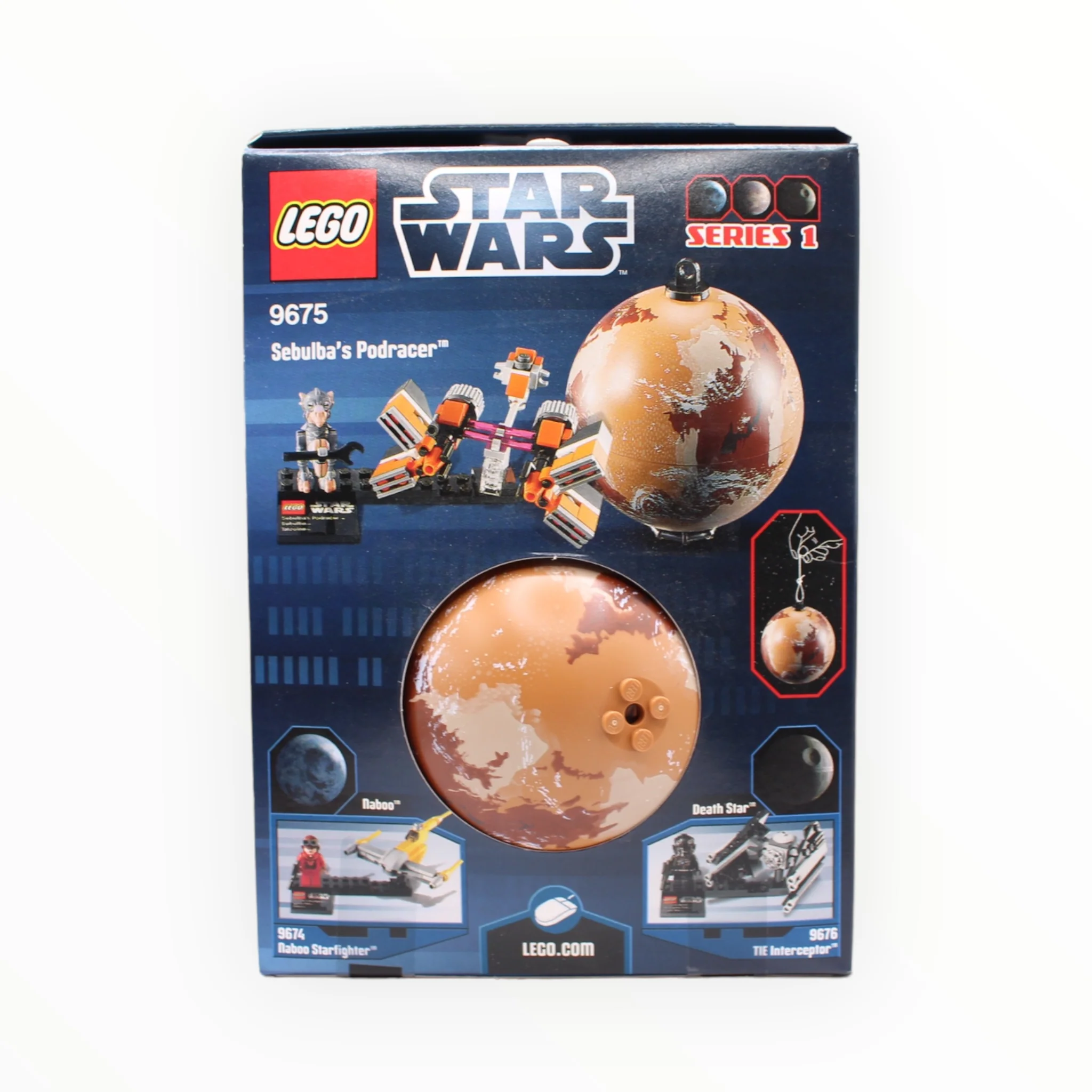 Retired Set 9675 Star Wars Sebulba’s Podracer & Tatooine - Image 2