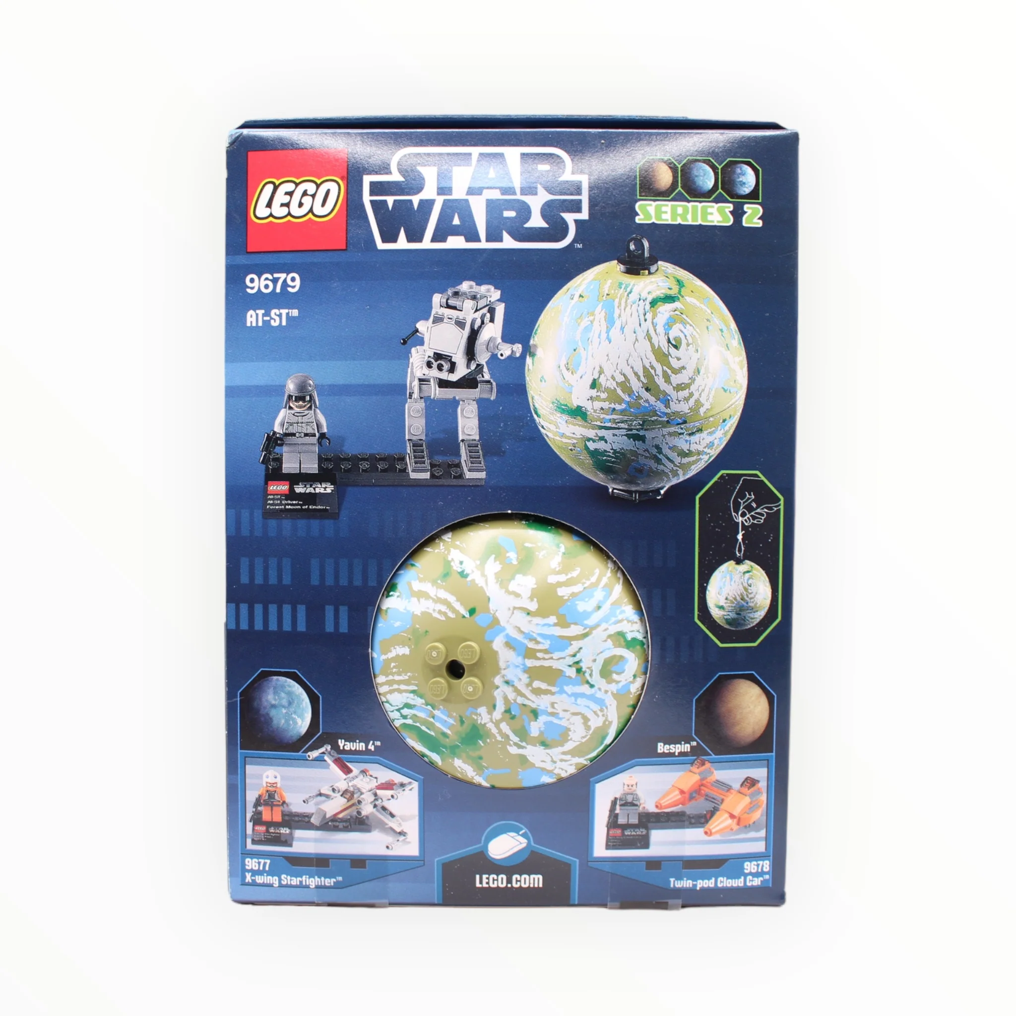 Retired Set 9679 Star Wars AT-ST & Endor (damaged box) - Image 2