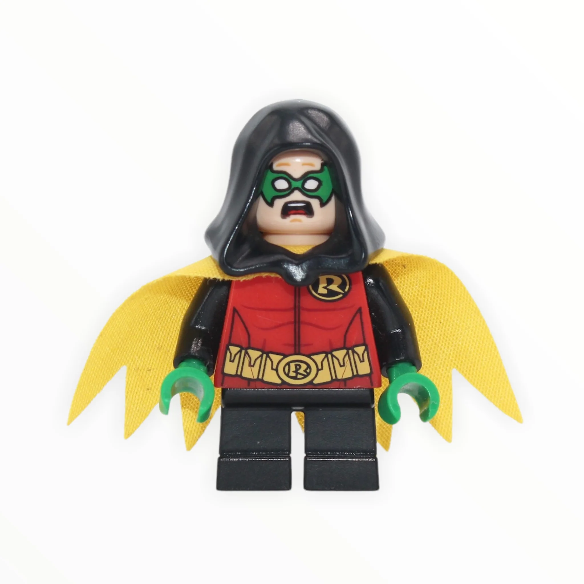 Robin (Damian Wayne, hood, green hands, stiff cape, 2016) - Image 2
