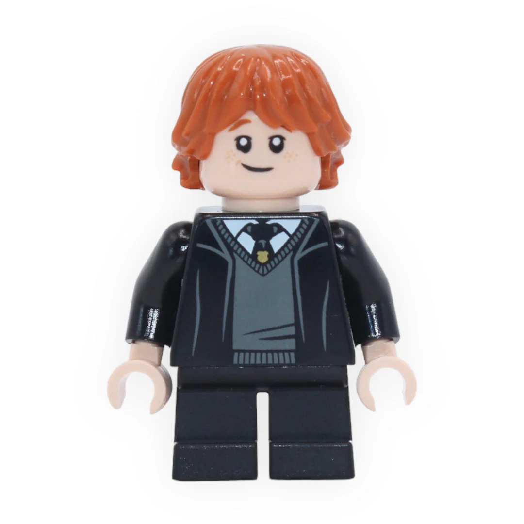 Ron Weasley (Hogwarts robe, black tie with crest, short legs) - Image 2