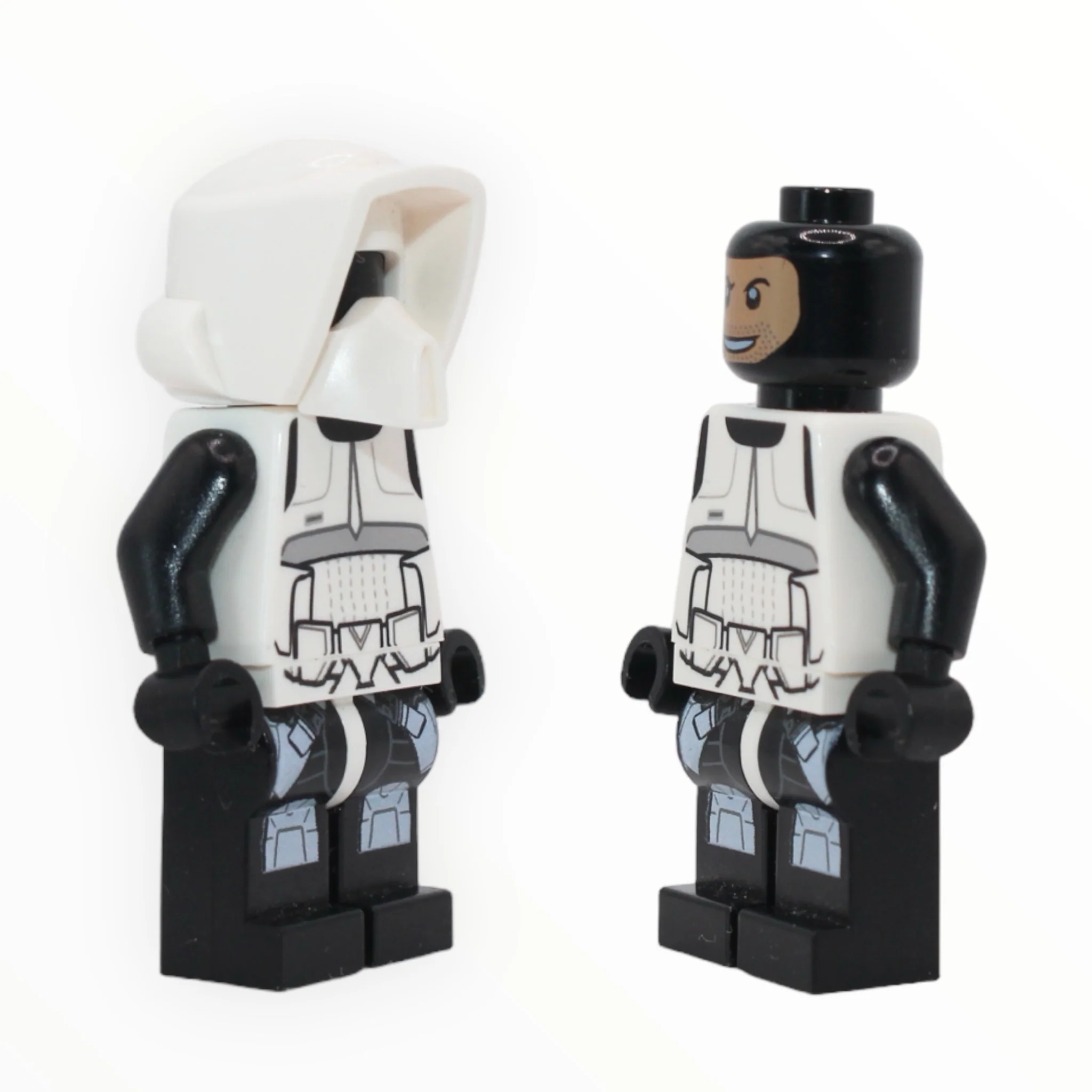 Scout Trooper (printed black head, black legs and arms, 2013)