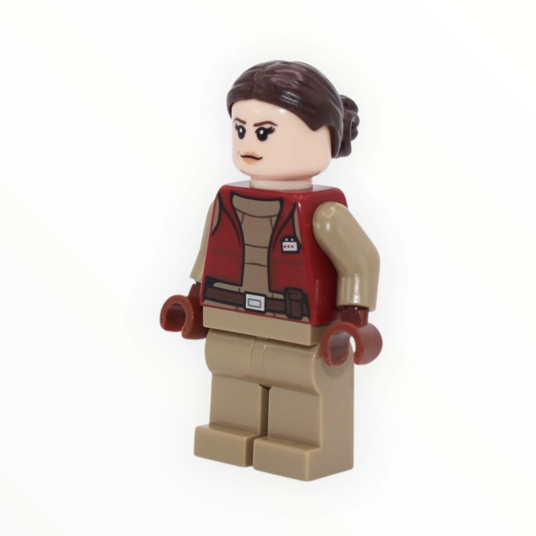 Senator Padmé Amidala (reddish brown hands, dark red vest, 2023)