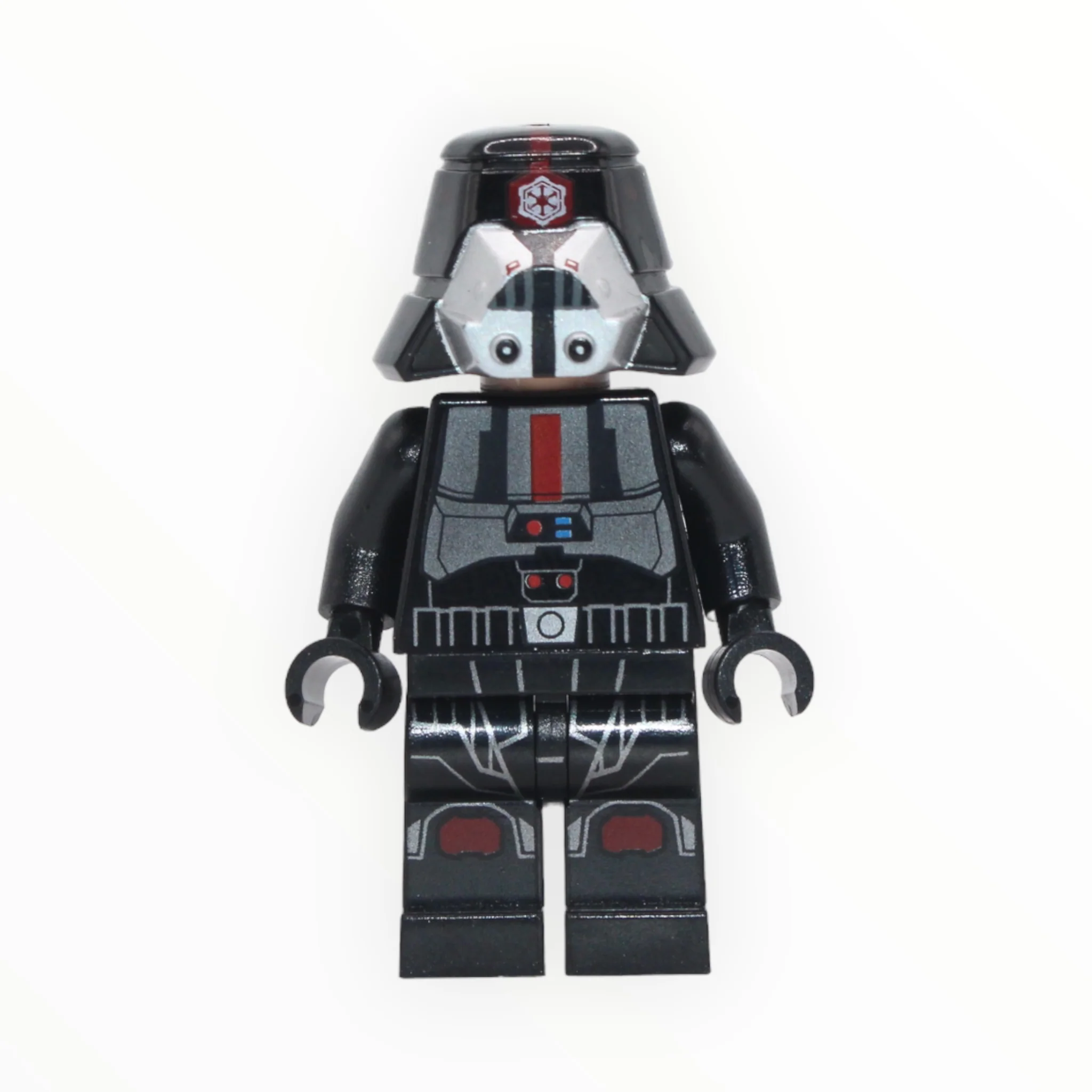 Sith Trooper (The Old Republic, black, thin red stripe on helmet, printed legs)