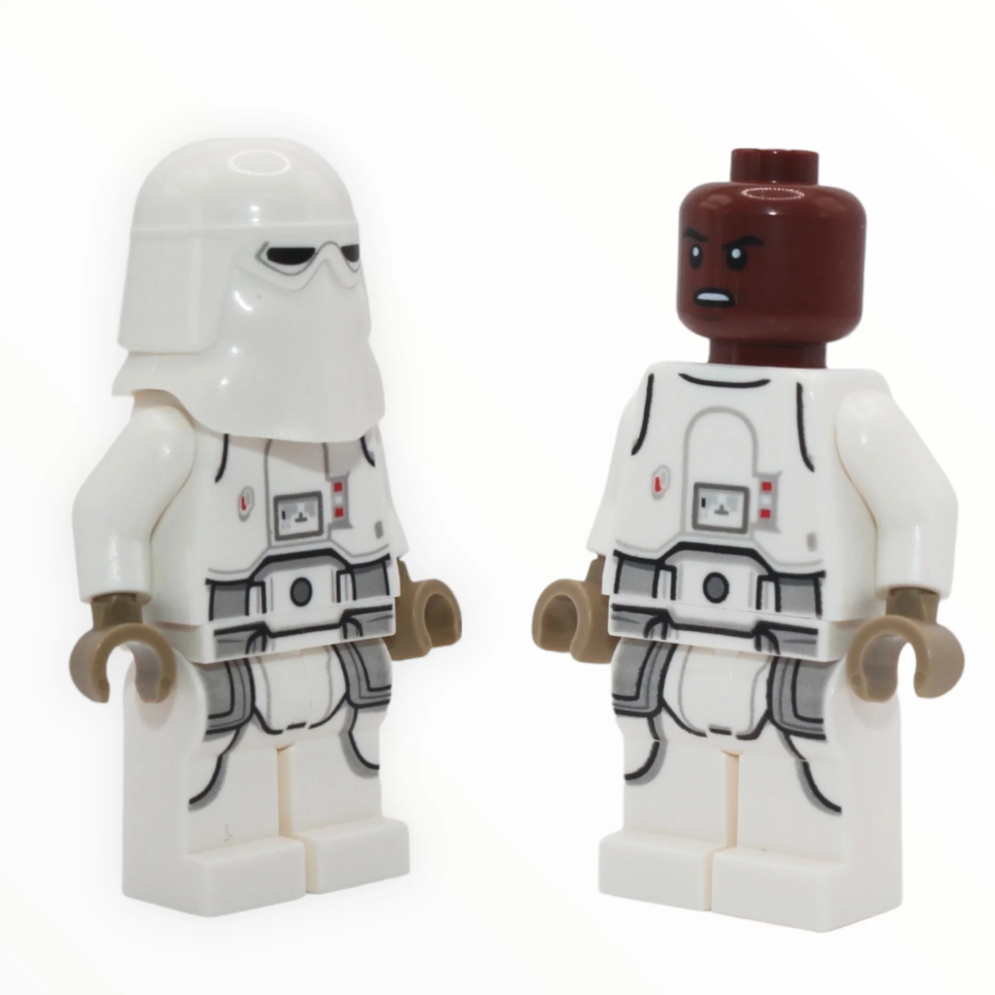 Snowtrooper (2022, printed legs, dark tan hands, reddish brown head) - Image 2