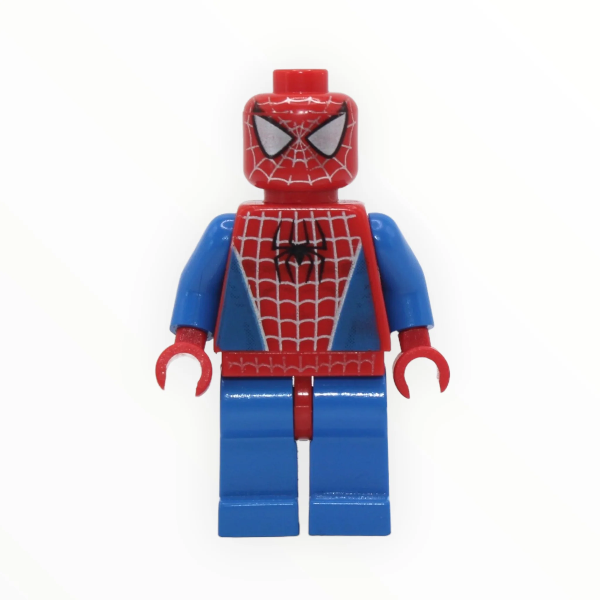 Spider-Man (silver webbing, blue arms and legs, 2003)