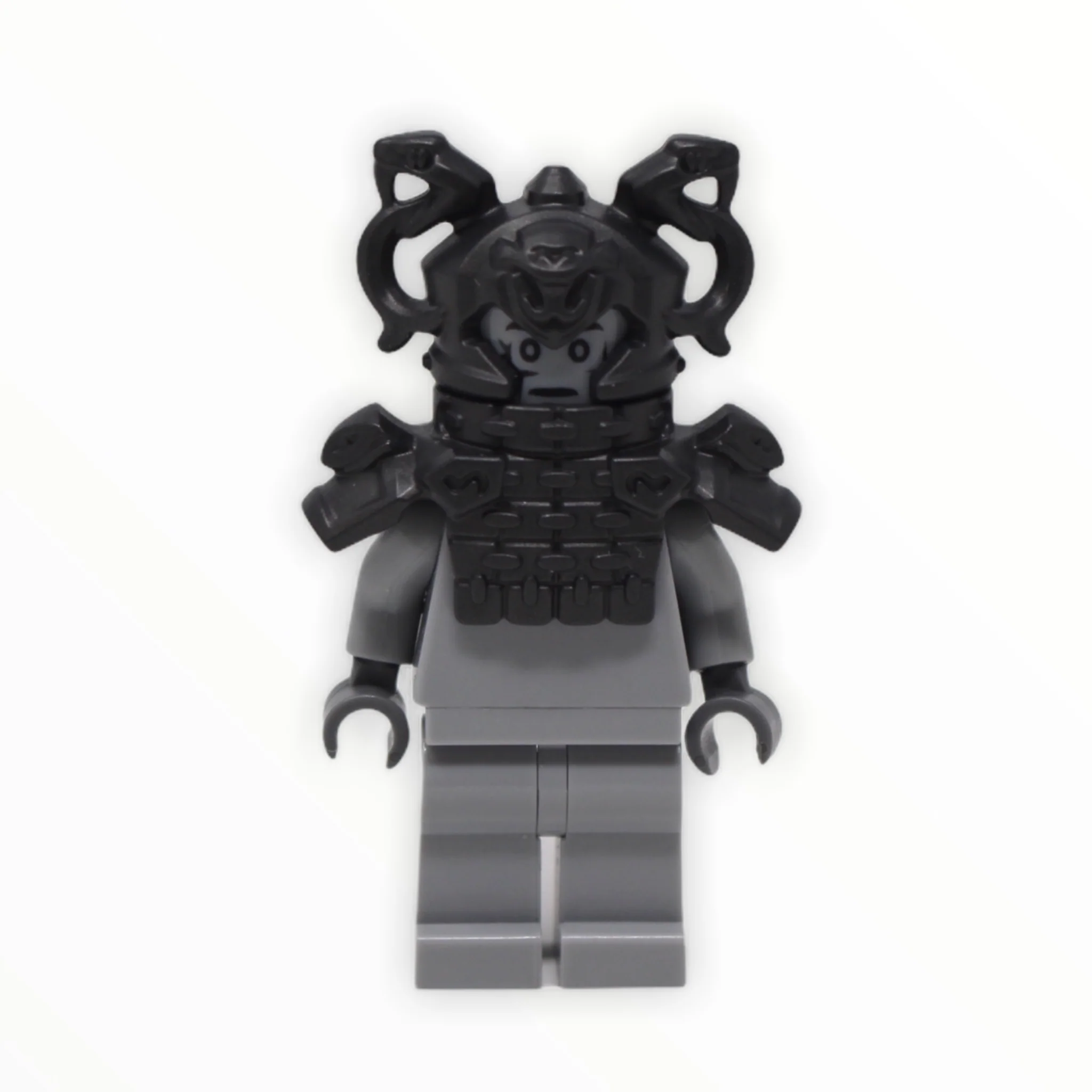 Stone Snake Temple Guardian Statue