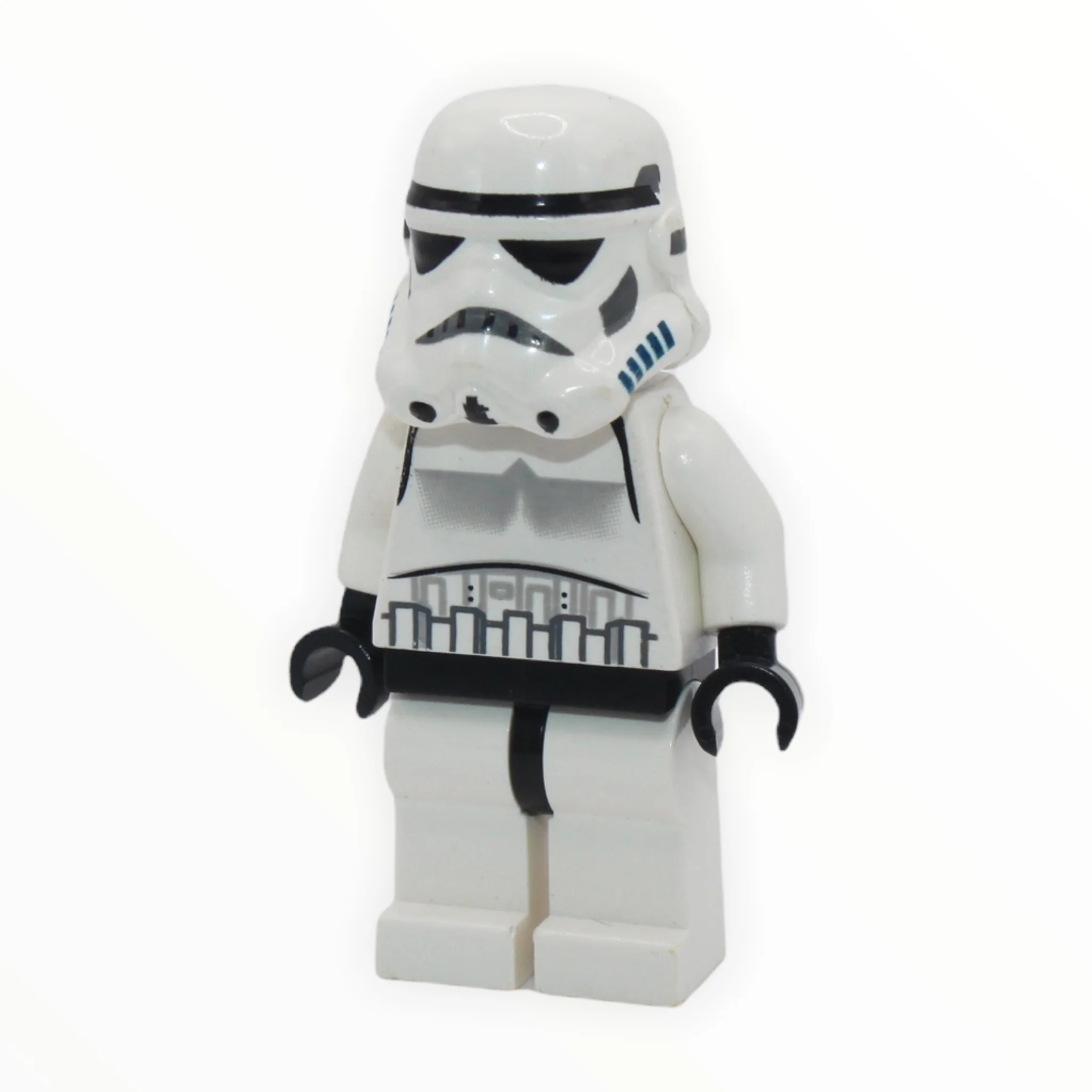 Stormtrooper (dotted mouth pattern, thick dark blue helmet vents, 2007)