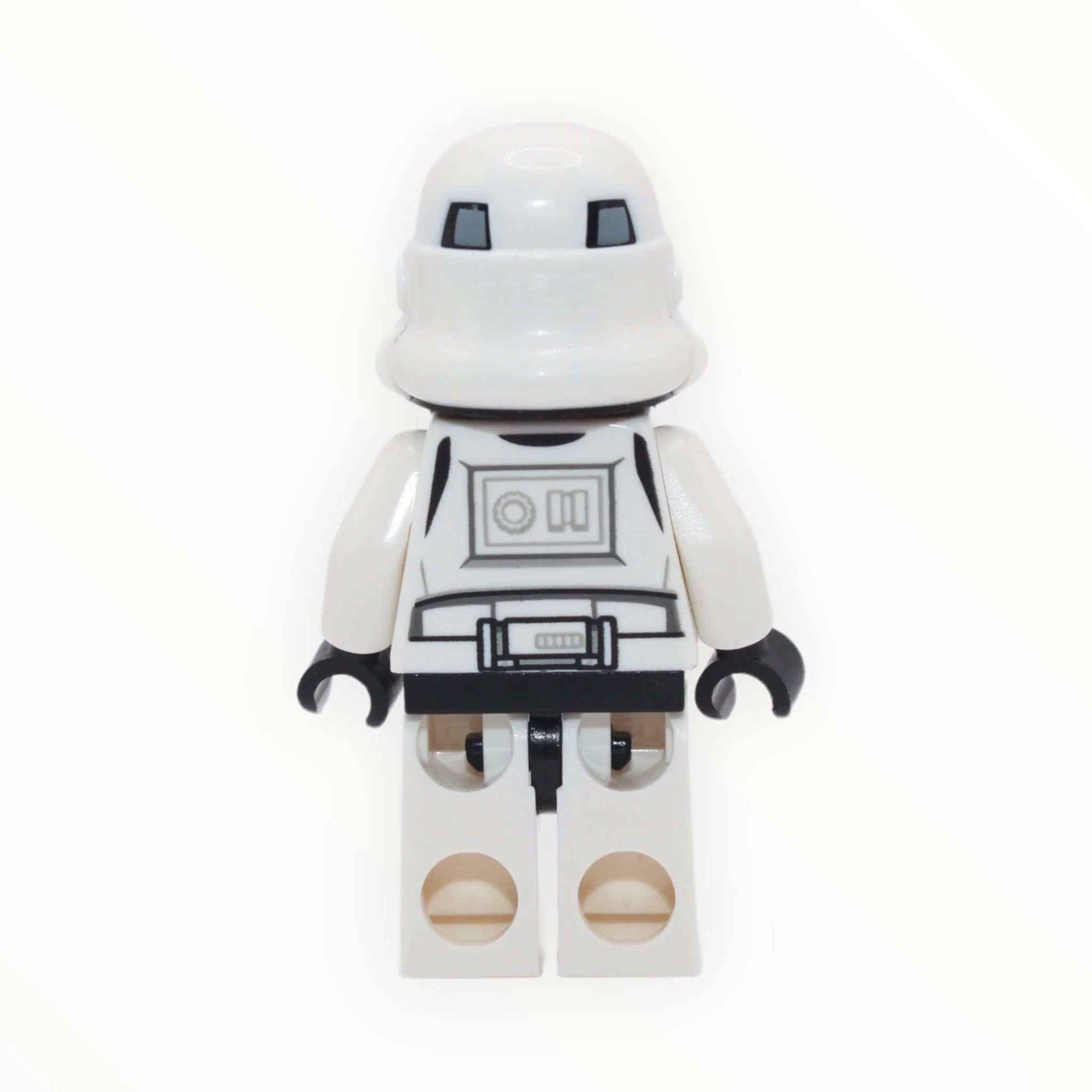 Stormtrooper (dual-molded helmet, simple torso, reddish brown head, 2021) - Image 2
