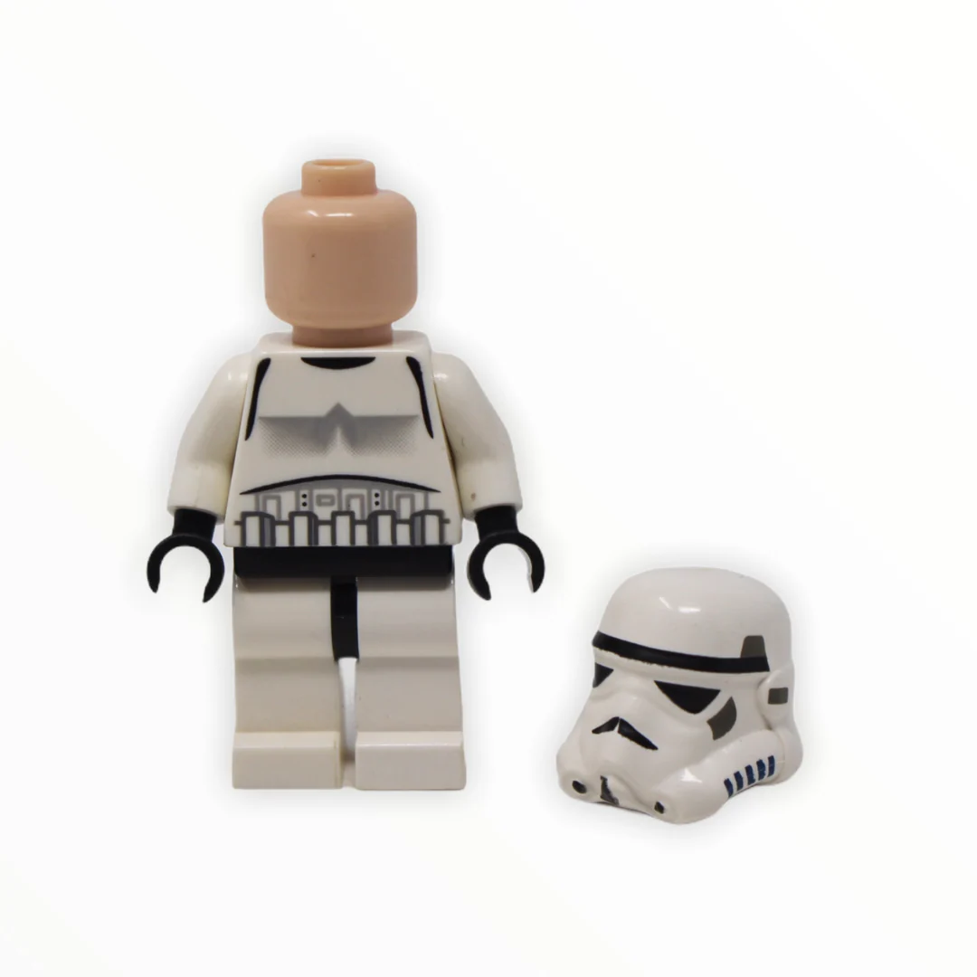 Stormtrooper (black mouth pattern, light nougat head, 2006) - Image 2
