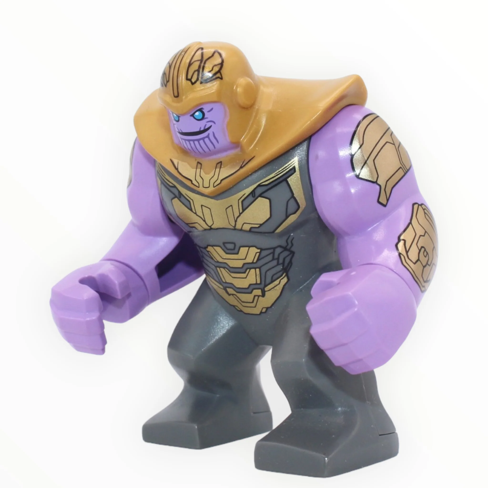 Thanos (Endgame, dark bluish gray armor, printed arms)