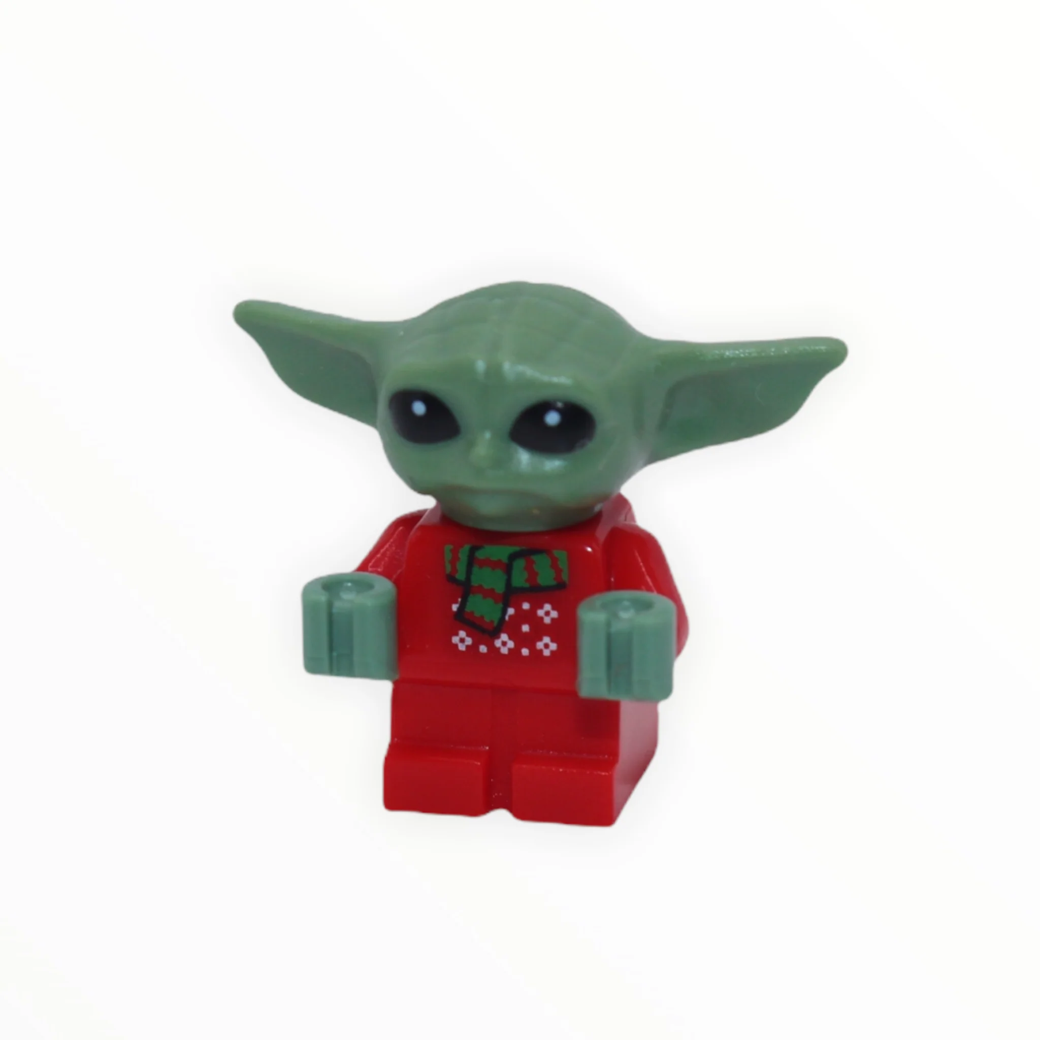 The Child (holiday sweater and scarf)