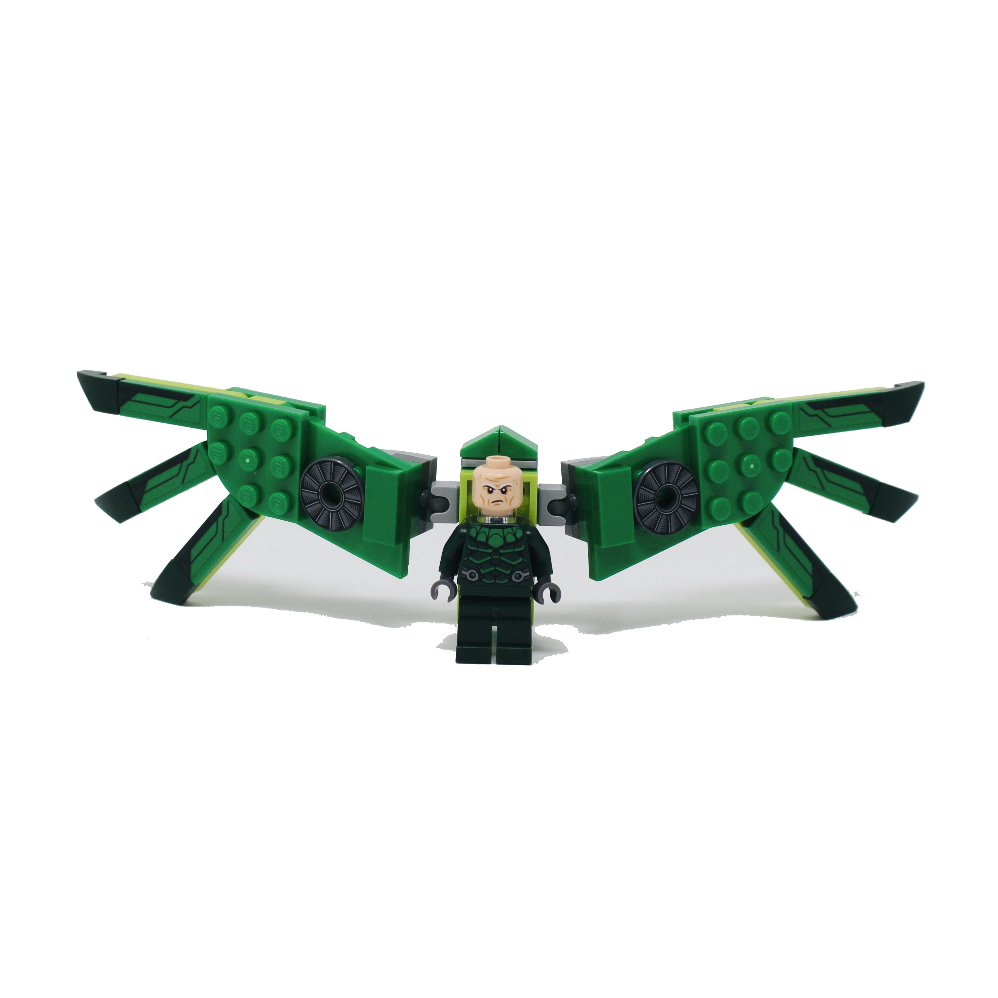 The Vulture (dark green outfit, brick-built wings, 2019)