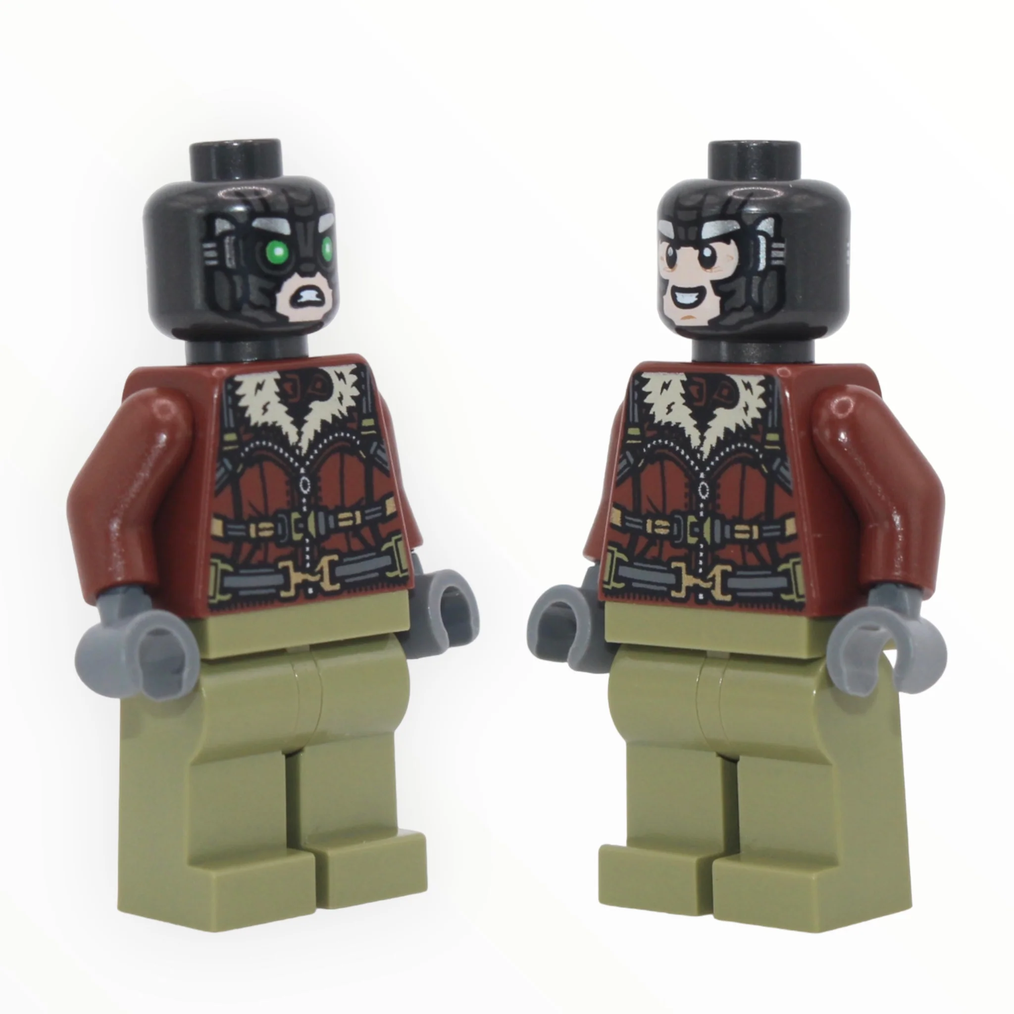 The Vulture (reddish brown bomber jacket, oxygen mask, 2021) - Image 2