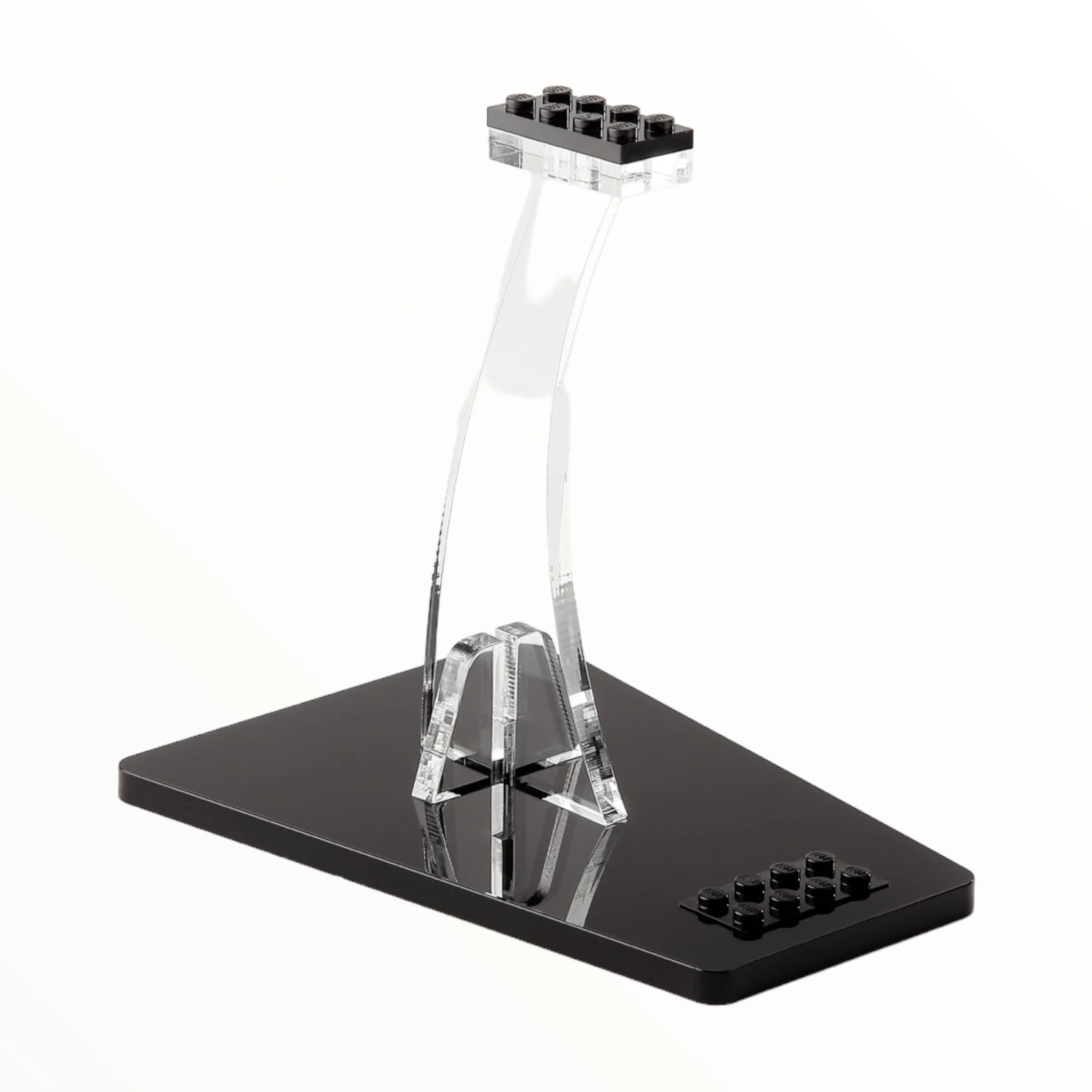 Tricked Out Bricks Classic Zero Display Stand (clear base) - Image 2