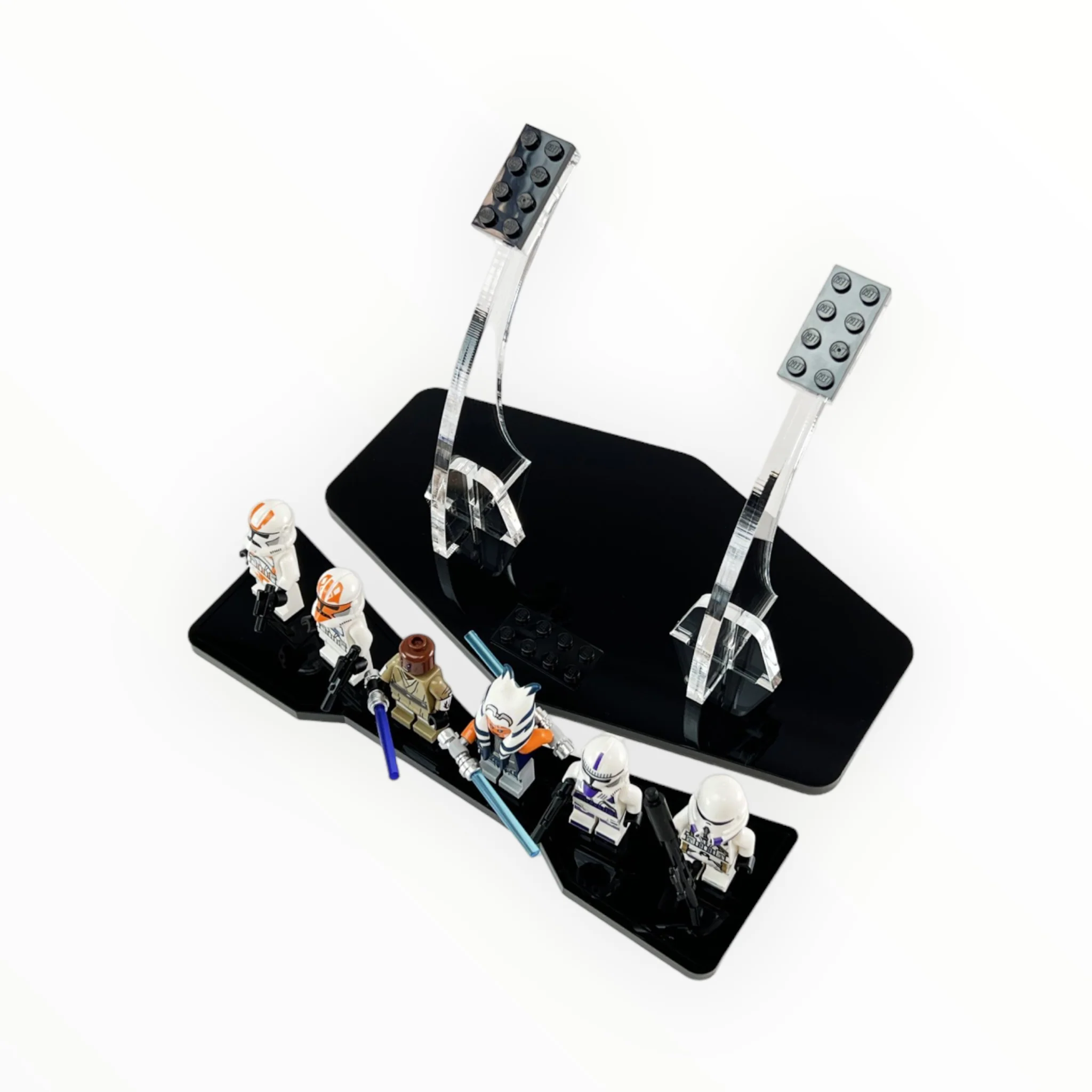 Tricked Out Bricks Figure Add-On Display Plate for MAX Stands - Image 2