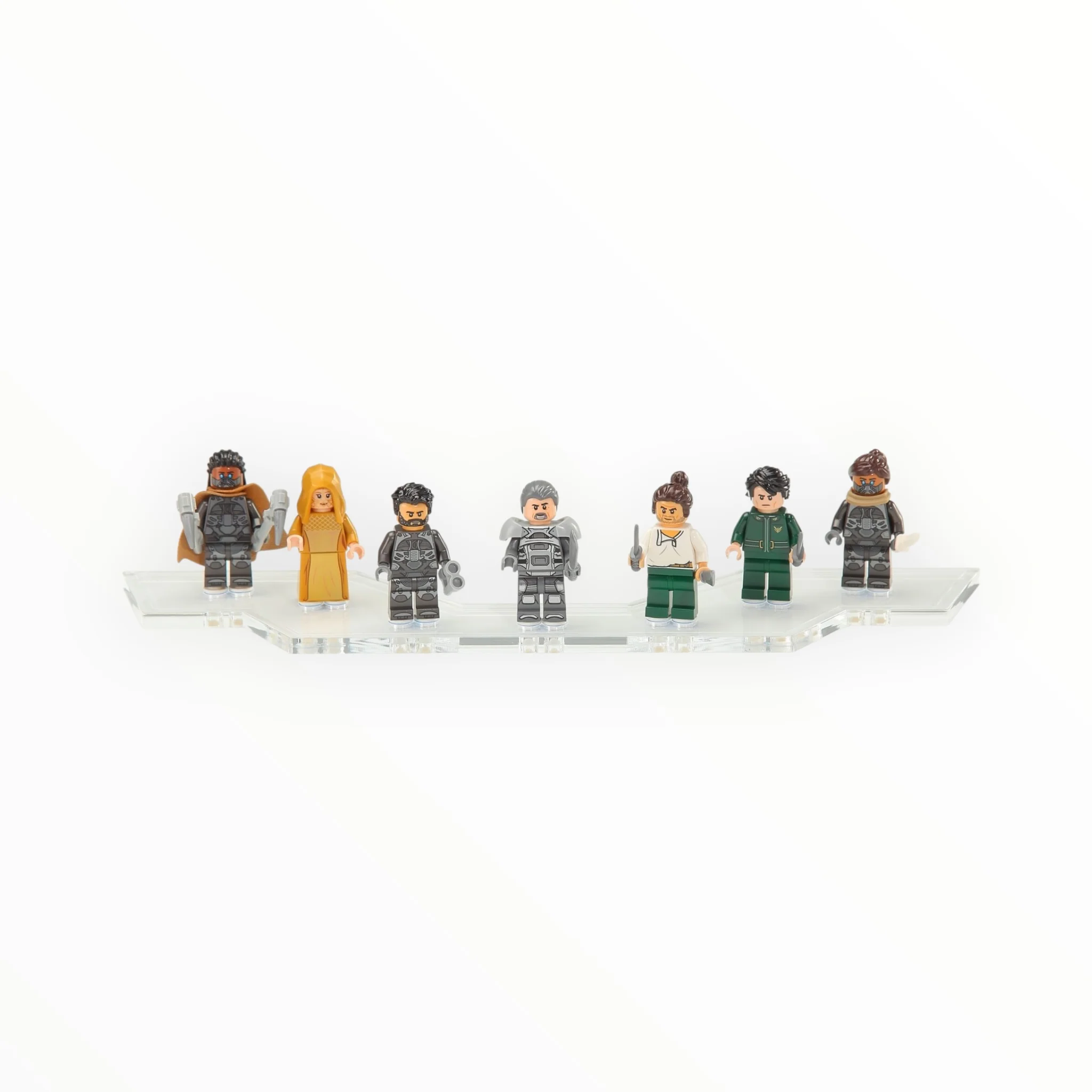 Tricked Out Bricks Figure Add-On Display Plate for Pedestal Stands