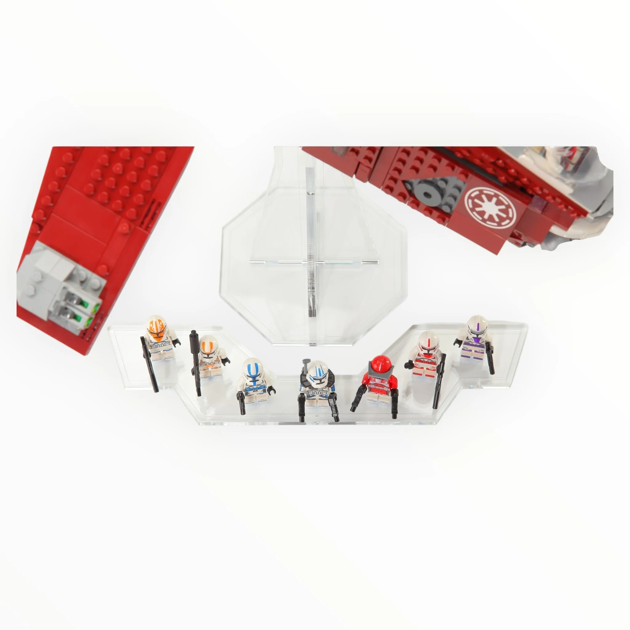 Tricked Out Bricks Figure Add-On Display Plate for Pedestal Stands - Image 2