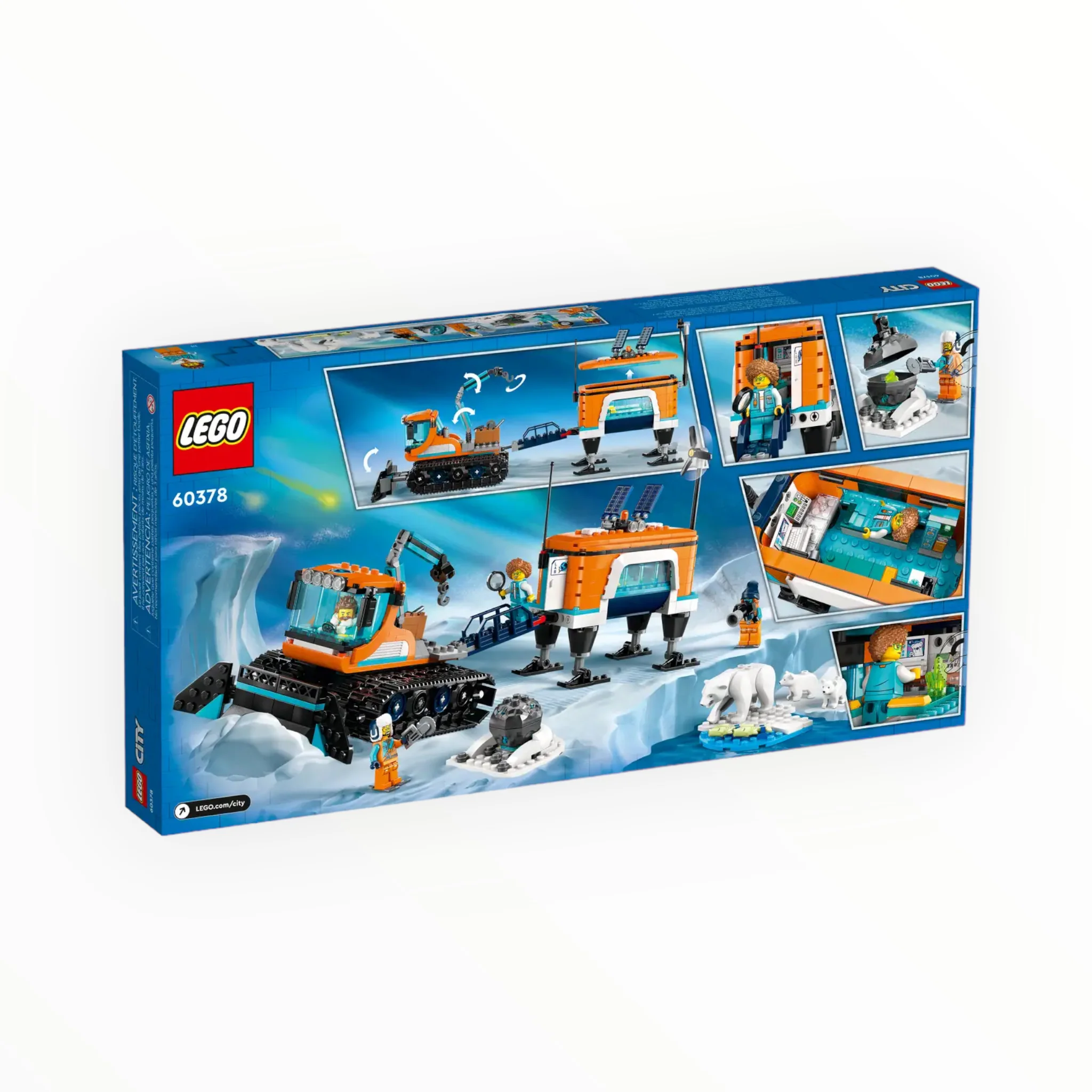 60378 City Arctic Explorer Truck and Mobile Lab - Image 3