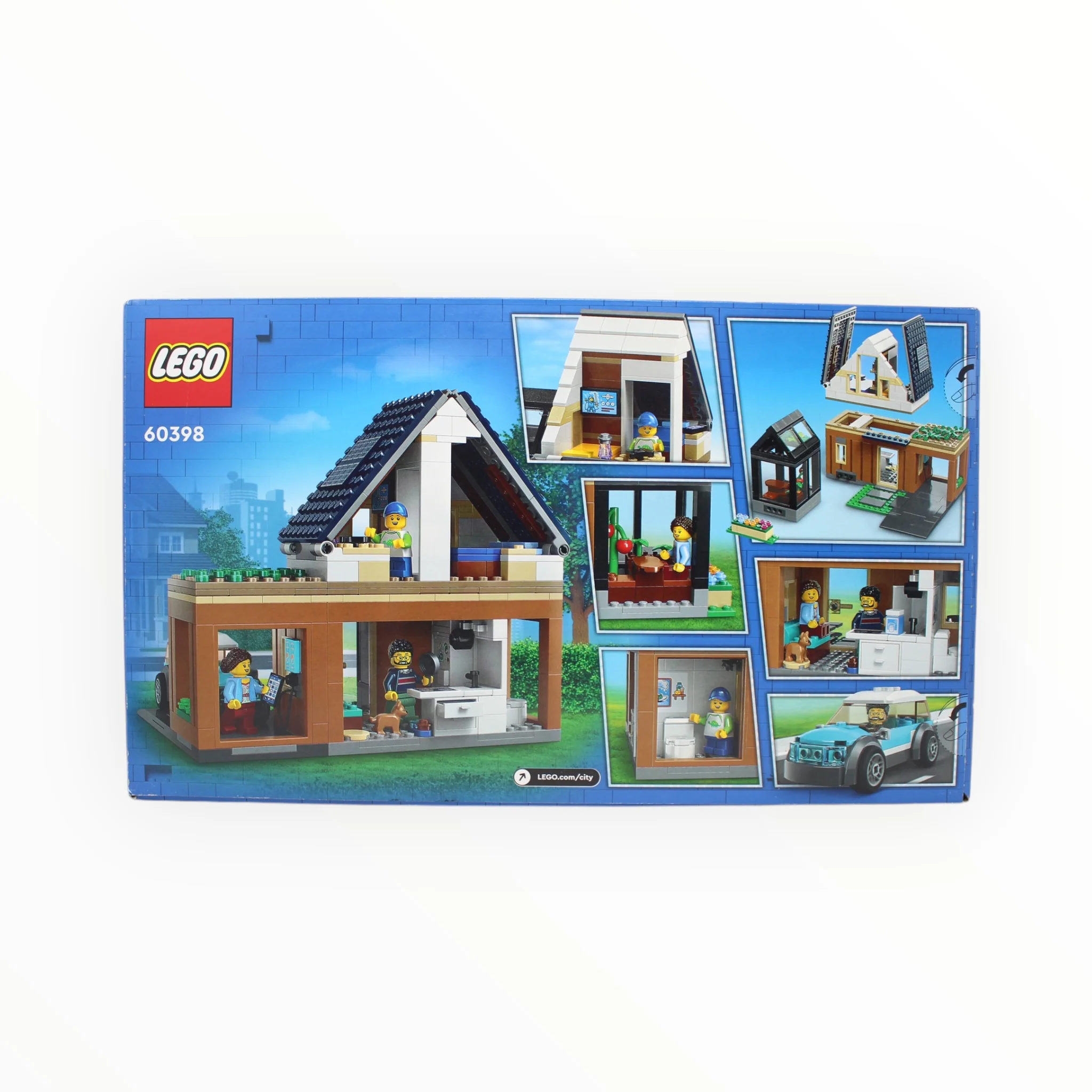 Retired Set 60398 City Family House and Electric Car - Image 2