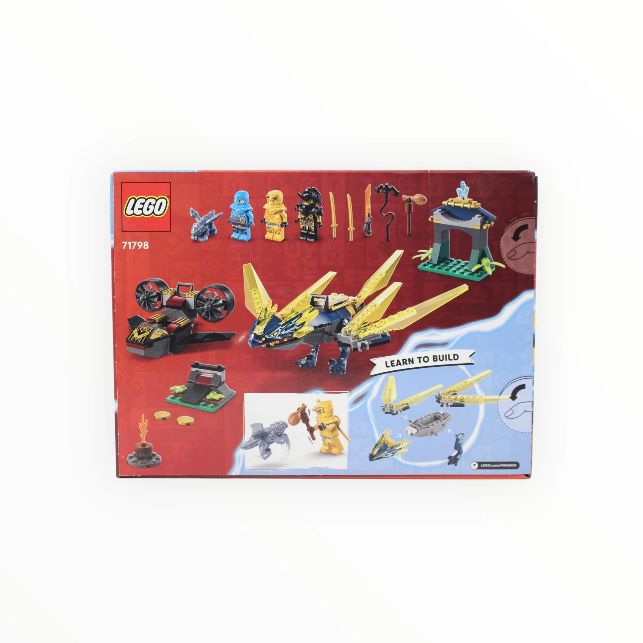 Retired Set 71798 Ninjago Nya and Arin’s Baby Dragon Battle - Image 2