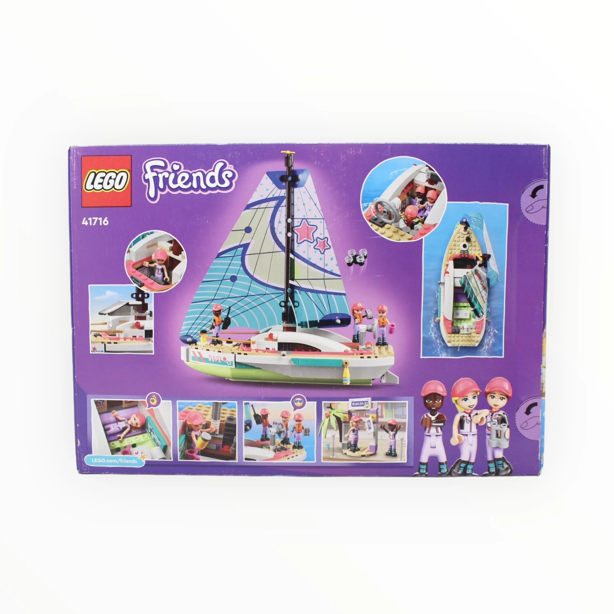 Retired Set 41716 Friends Stephanie’s Sailing Adventure - Image 2