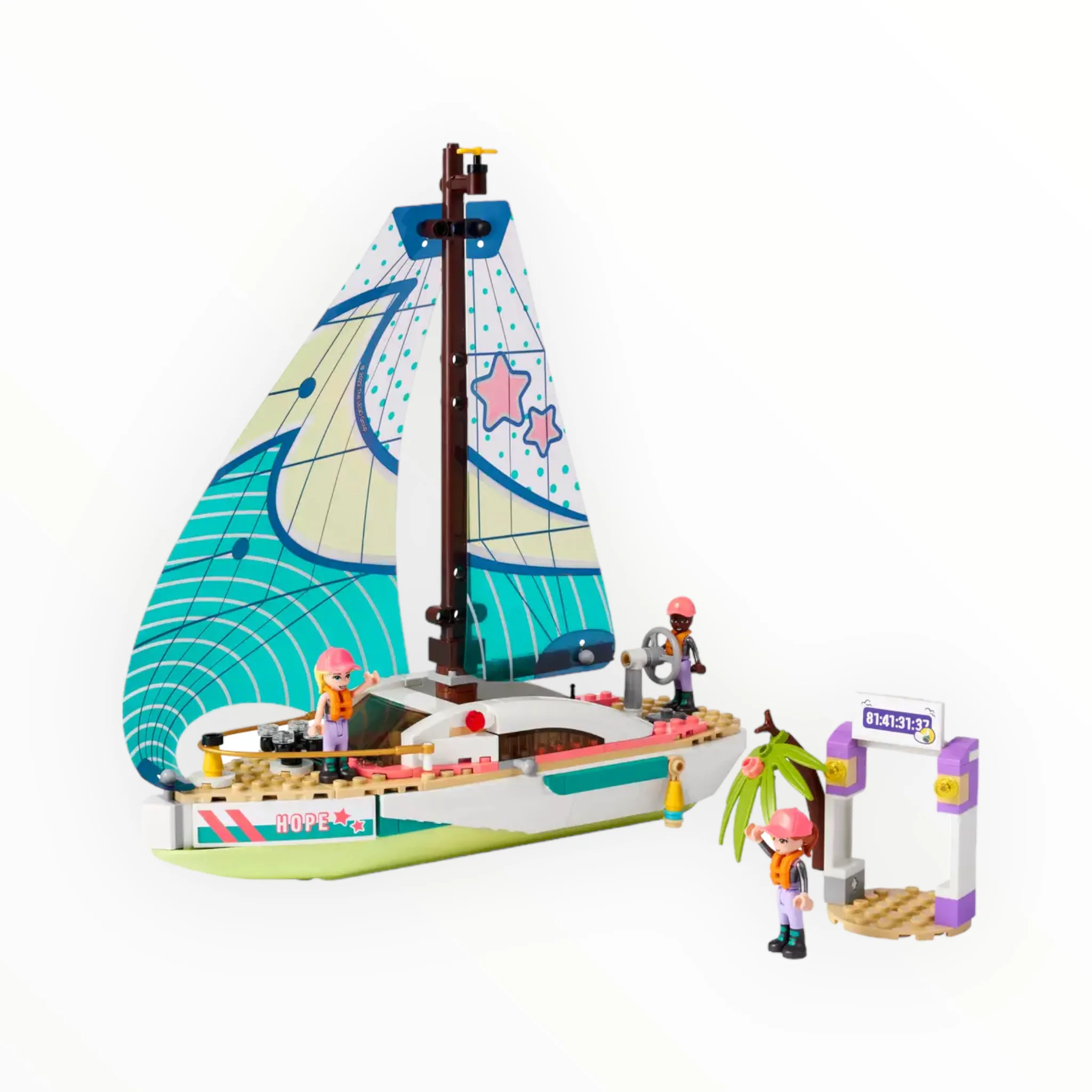 Retired Set 41716 Friends Stephanie’s Sailing Adventure - Image 3