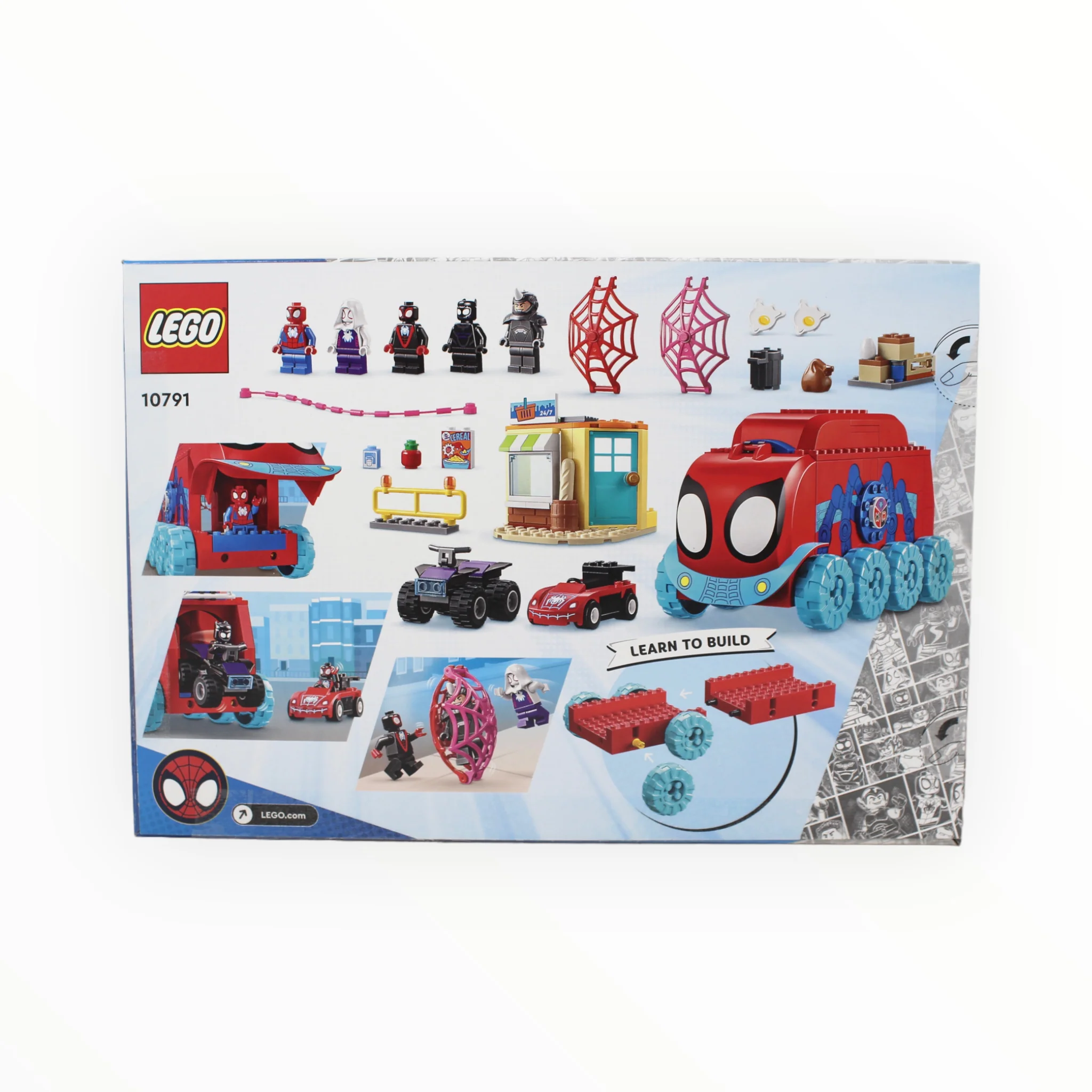 Certified Used Set 10791 Spidey and his Amazing Friends Mobile Headquarters (open box, sealed bags) - Image 2