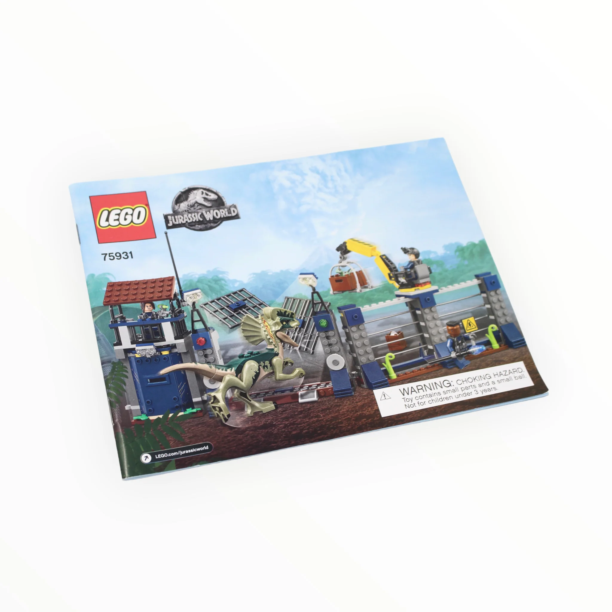 Used Set 75931 Jurassic World Dilophosaurus Outpost Attack - Image 3