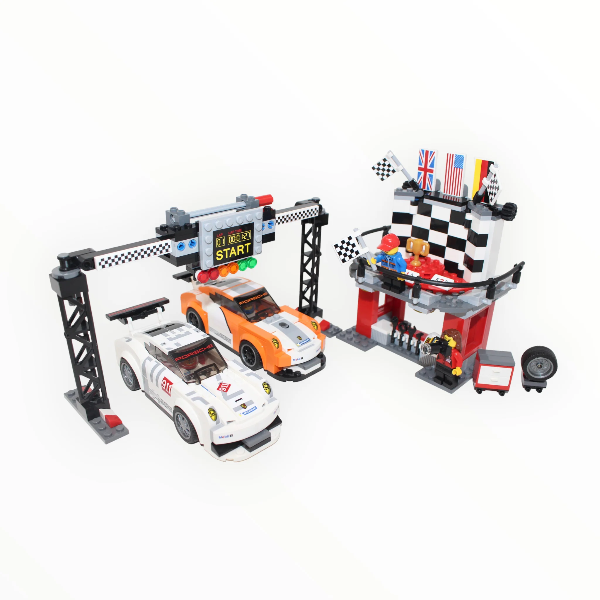 Used Set 75912 Speed Champions Porsche 911 GT Finish Line