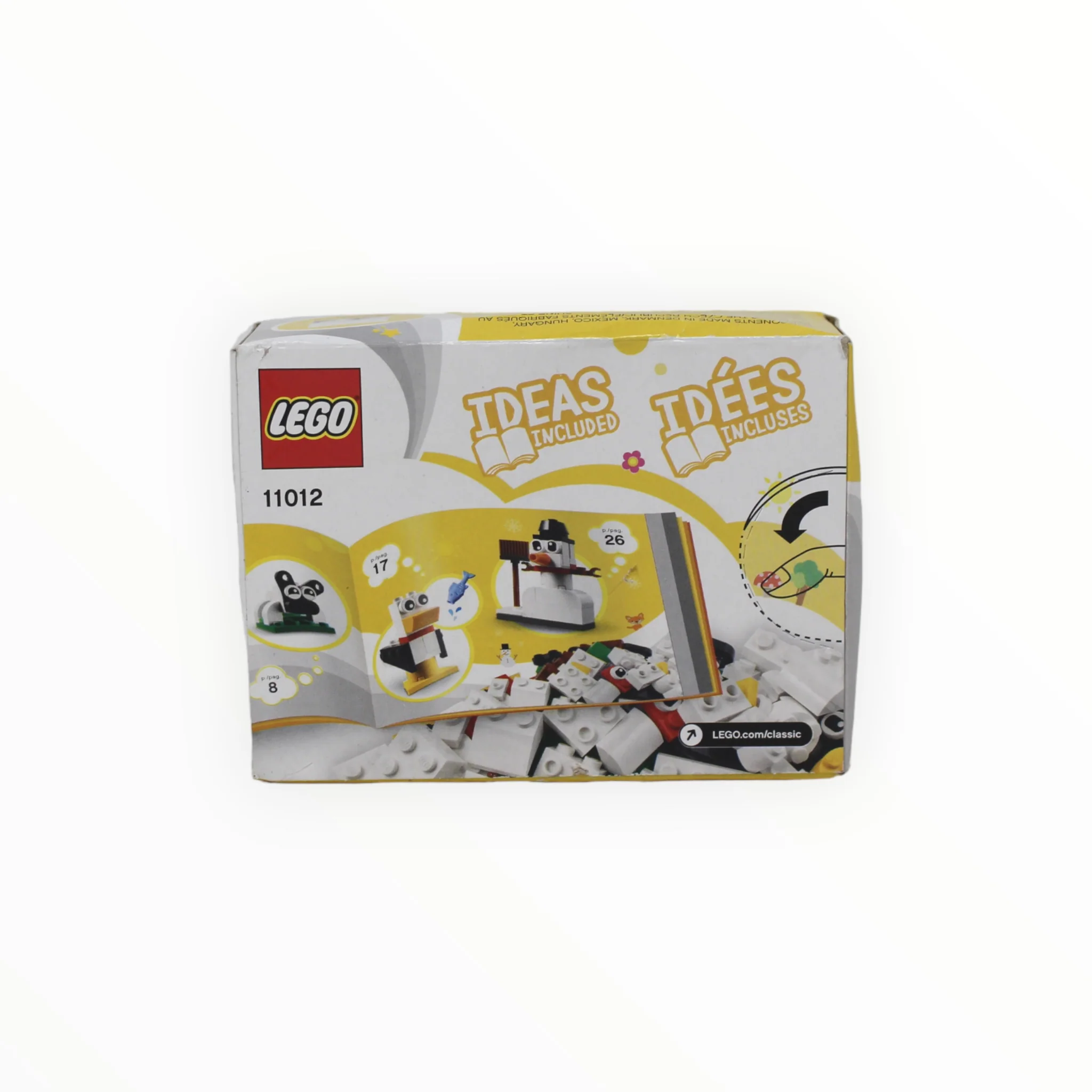Retired Set 11012 Classic Creative White Bricks - Image 2