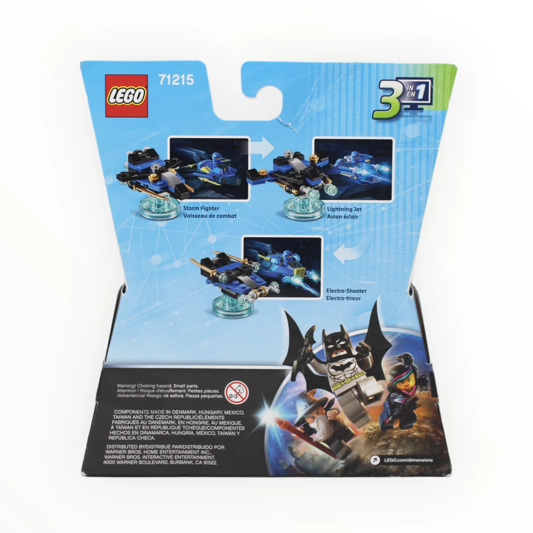 Retired Set 71215 Dimensions Fun Pack - Ninjago Jay and Storm Fighter - Image 2