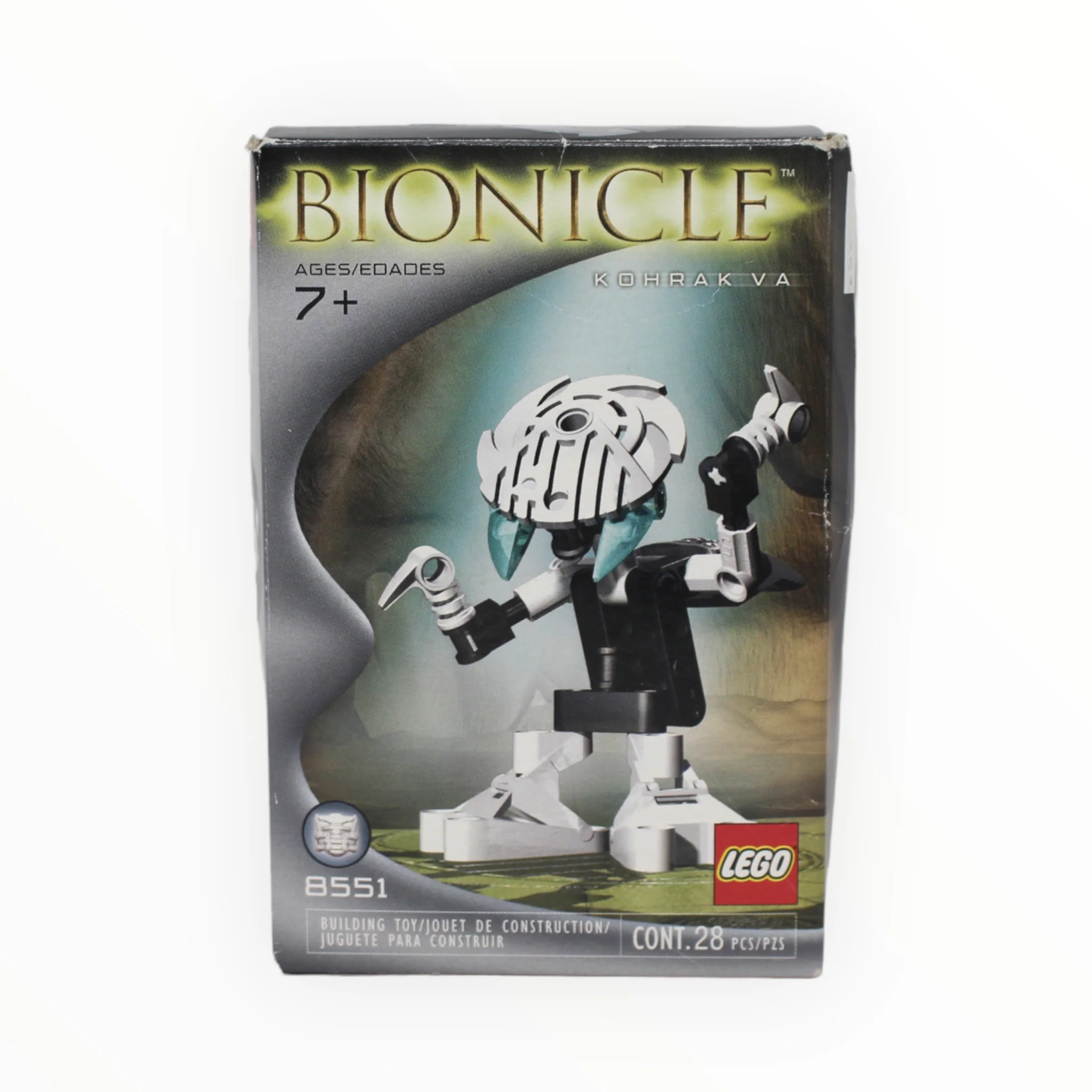 Certified Used Set 8551 Bionicle Kohrak Va