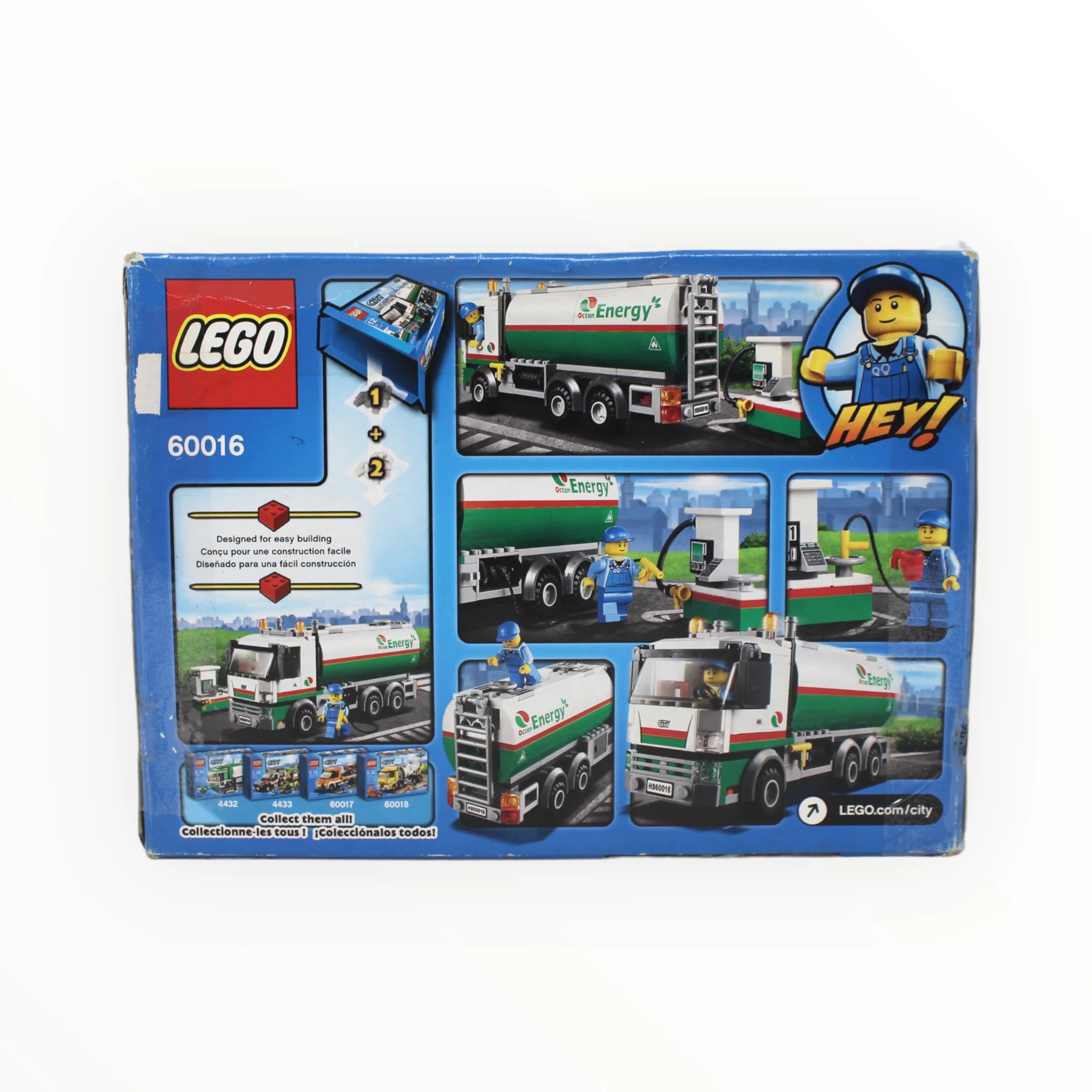 Certified Used Set 60016 City Tanker Truck (open + damaged box, sealed bags) - Image 2