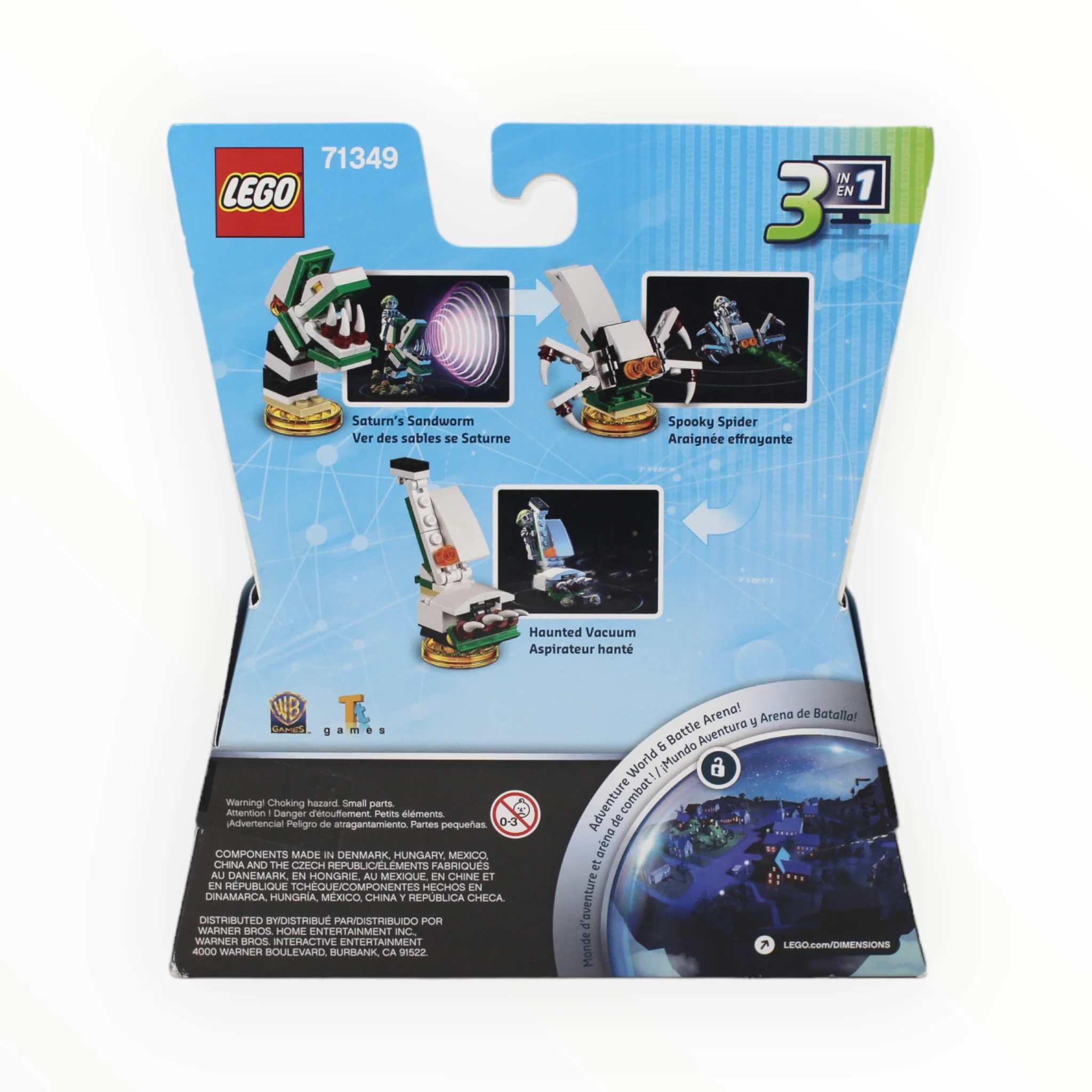 Retired Set 71349 Dimensions Fun Pack - Beetlejuice and Saturn’s Sandworm - Image 2